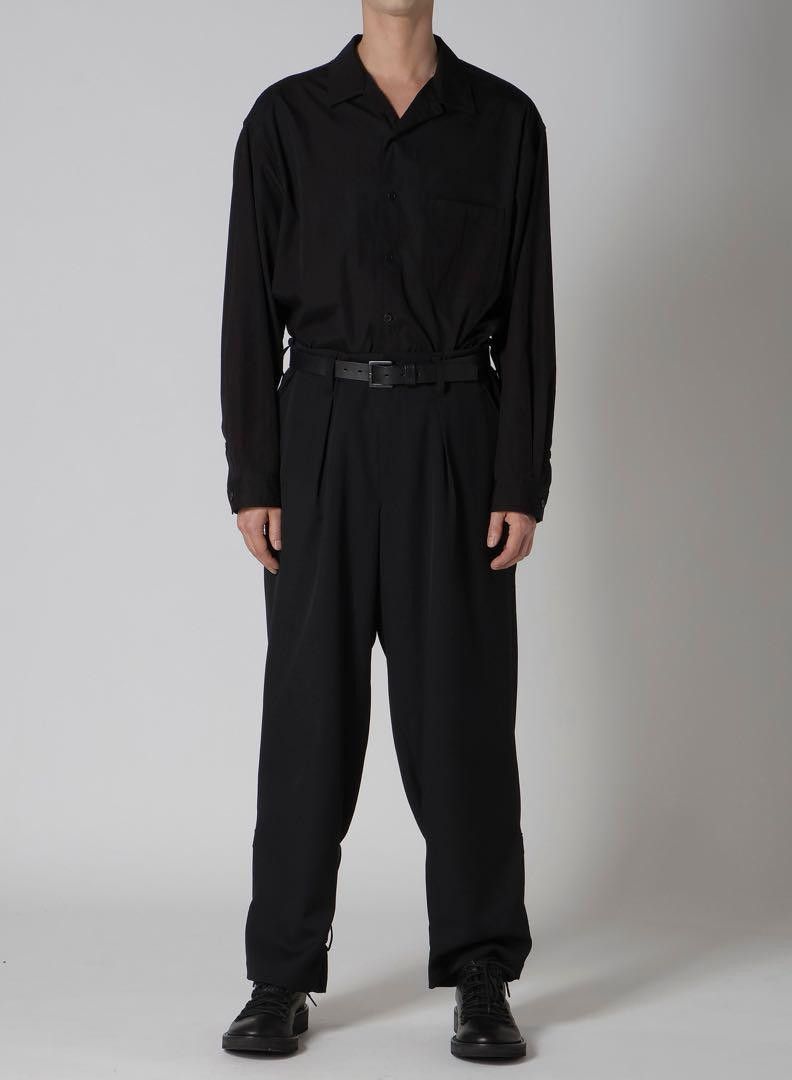 Yohji Yamamoto yohji yamamoto pour homme 24aw wool/black/pants Size US 40 / EU 56 - 3 Thumbnail