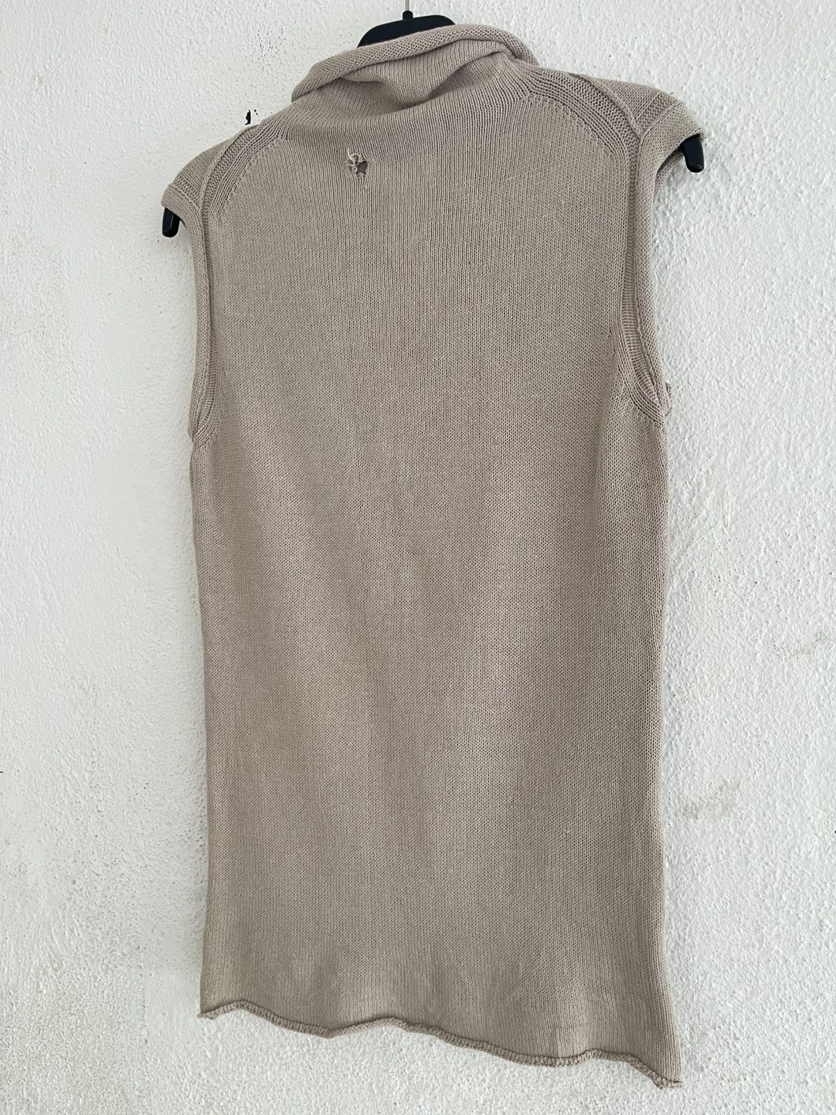 Y's Y’s Yohji Yamamoto Sleeveless Turtleneck Knit Cotton Size US L / EU 52-54 / 3 - 9 Thumbnail
