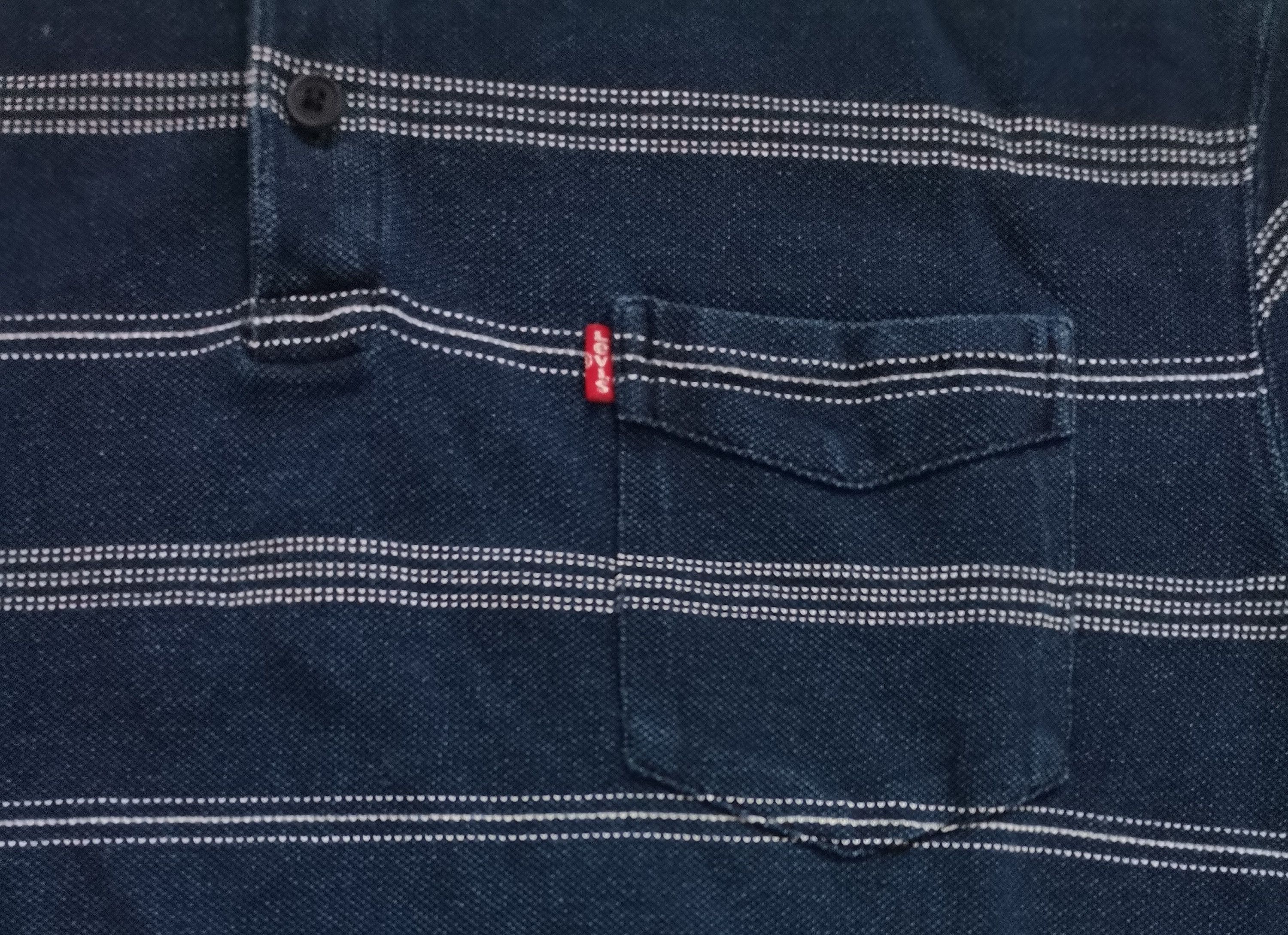 Levi's Levi's Striped Polo Size US L / EU 52-54 / 3 - 2 Thumbnail