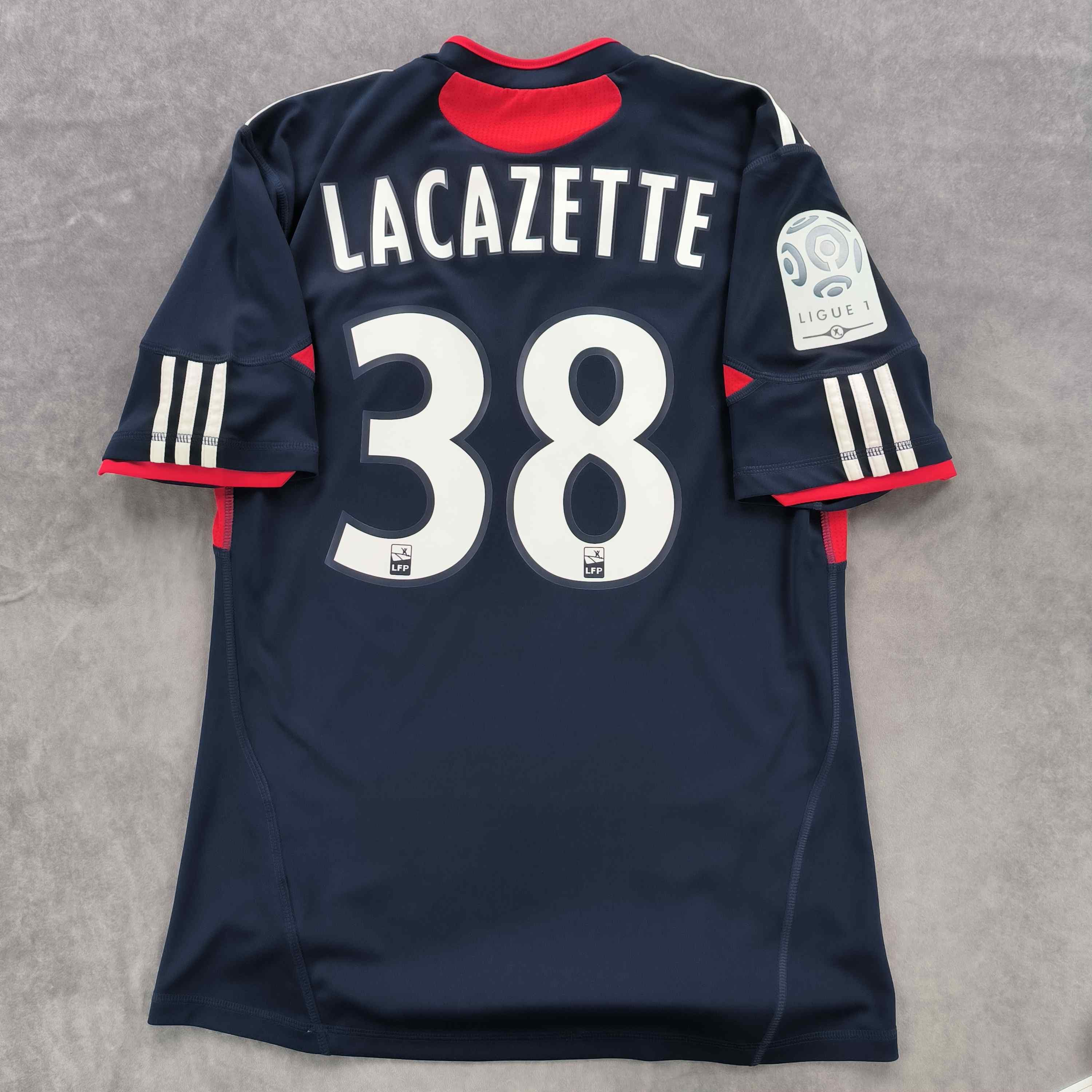 Adidas Lyon 2010-11 Adidas third Lacazette football jersey size S Size US S / EU 44-46 / 1 - 1 Thumbnail
