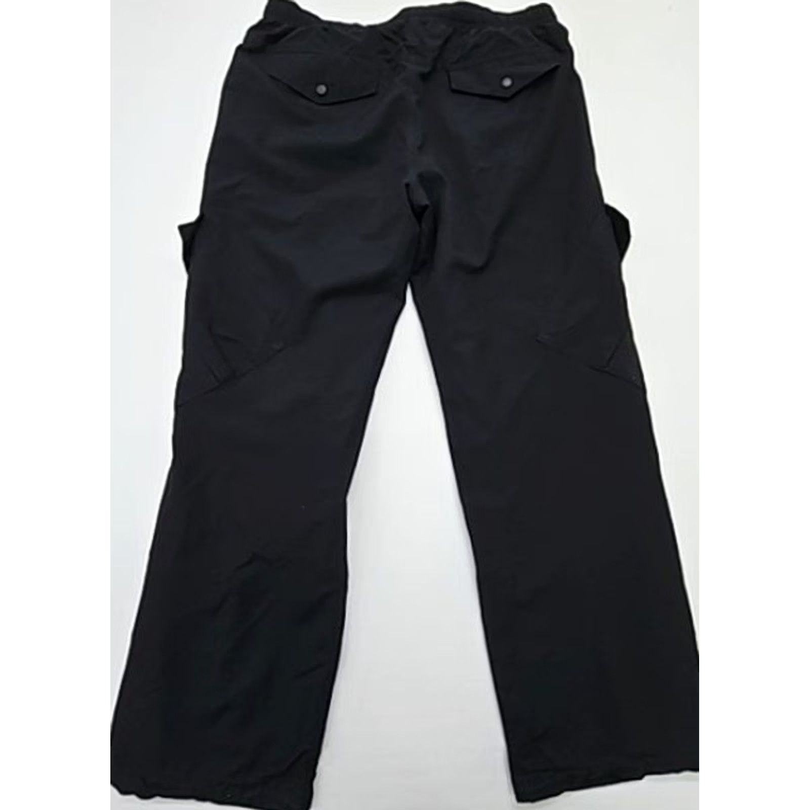Nike Nike Men’s Black Cargo Pants L Drawstring Relaxed Size L MPN GB3IE3 Size US 33 - 2 Thumbnail