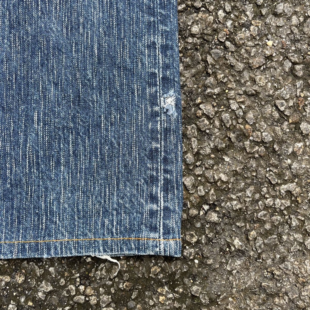 Japanese Brand Edwin 503 Boot Cut Denim Rusty Clawmark Jeans Faded Blue Size US 34 / EU 50 - 4 Thumbnail
