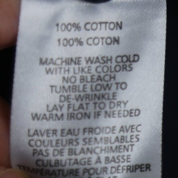 Robert Barakett Robert Barakett Dunlevy Cotton Polo Navy Blue Collared Shirt Size US M / EU 48-50 / 2 - 6 Thumbnail