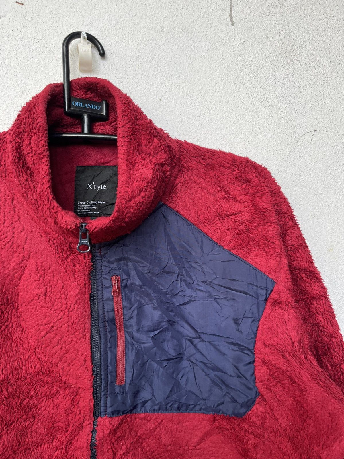 Outdoor Voices 💥X’tyle Rare Maroon Multipockets Oversized Maroon Fleece Size US XL / EU 56 / 4 - 4 Thumbnail