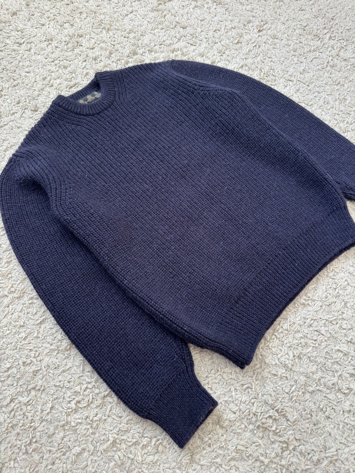 Barbour Barbour Tyne Crew Neck Knit Sweater Navy Size US M / EU 48-50 / 2 - 4 Thumbnail