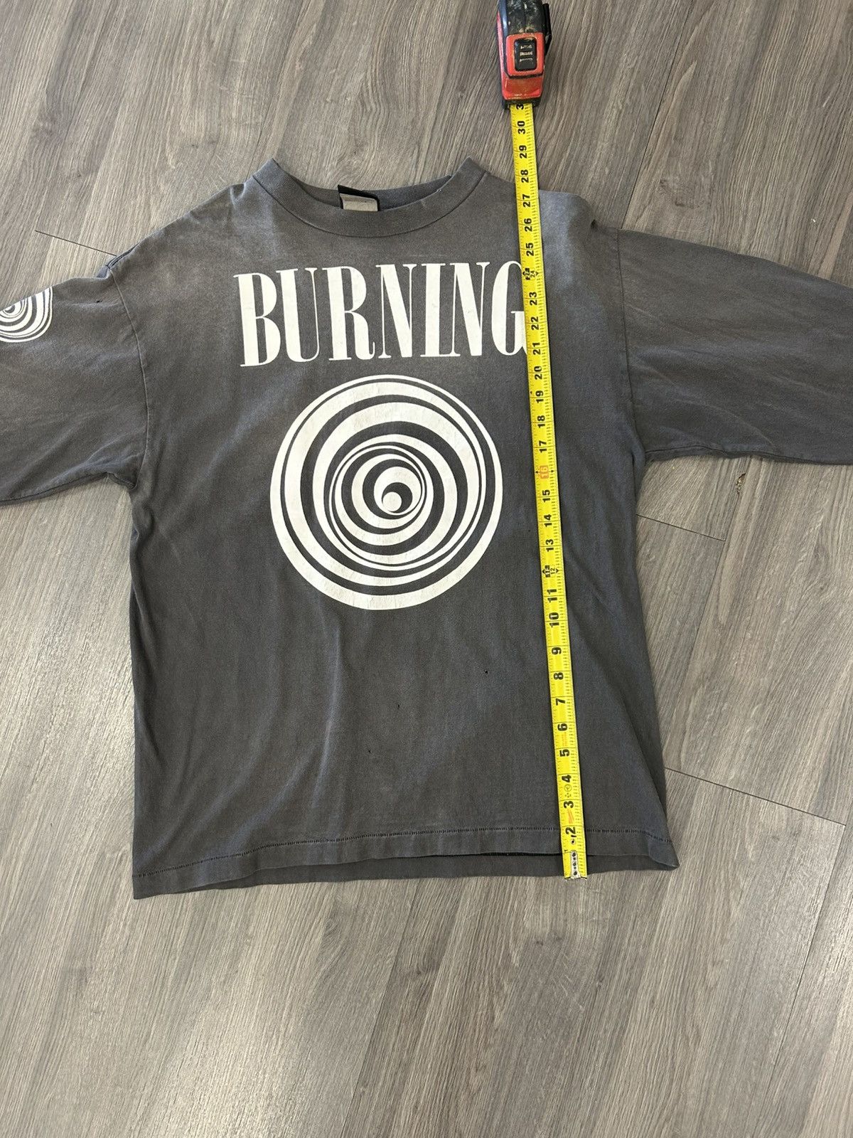 Saint Michael Saint Michael Burning Humanity Distressed Tee Size US L / EU 52-54 / 3 - 7 Thumbnail