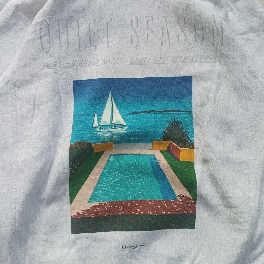 Japanese Brand × SHIPS ships x hiroshi nagai x AOR quiet season hoodie pullover Size US M / EU 48-50 / 2 - 4 Thumbnail