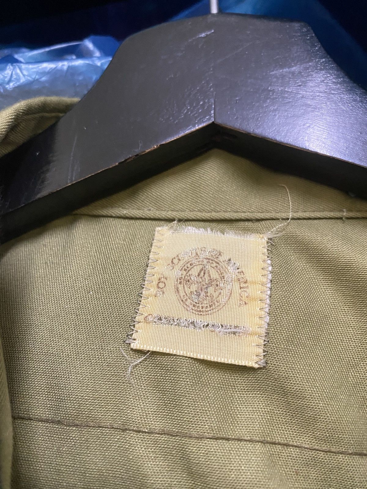 Vintage 1960s Boy Scouts of America Olive Green Uniform Shirt Size US M / EU 48-50 / 2 - 6 Thumbnail