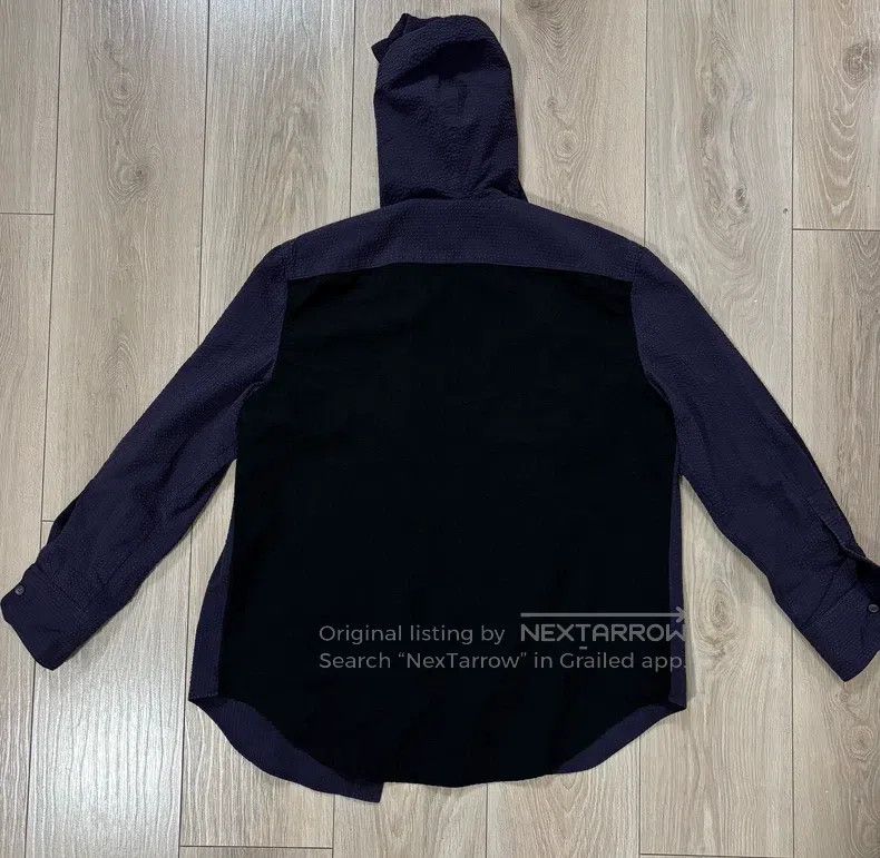 Loewe Loewe size 39 Hooded Patchwork Shirt Size US XS / EU 42 / 0 - 2 Thumbnail