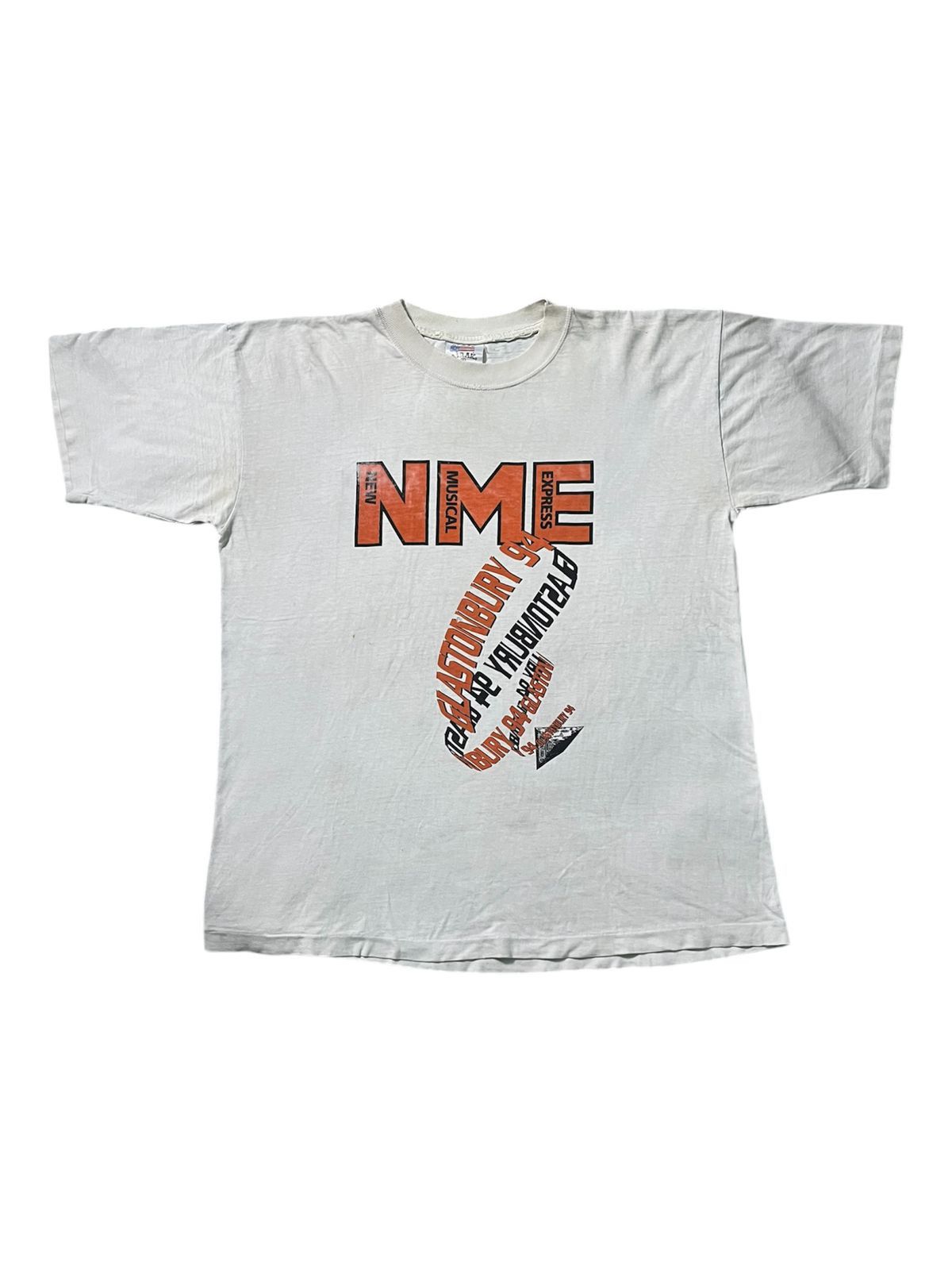 Vintage Vintage NME Glastonbury 94 Size US XL / EU 56 / 4 - 1 Thumbnail