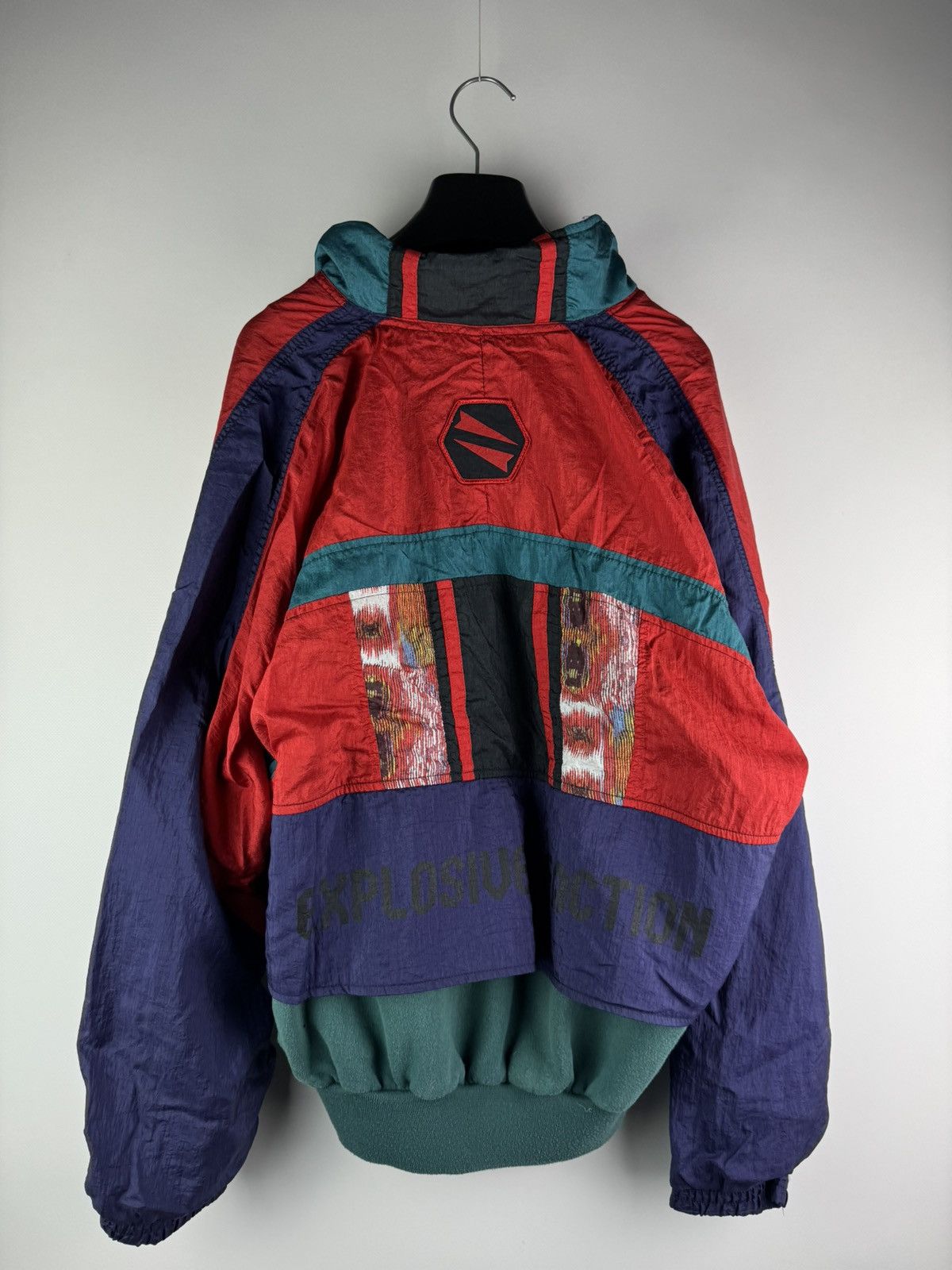 Adidas Vintage 90s Adidas Explosive Reaction Windbreaker Jacket Size US M / EU 48-50 / 2 - 4 Thumbnail