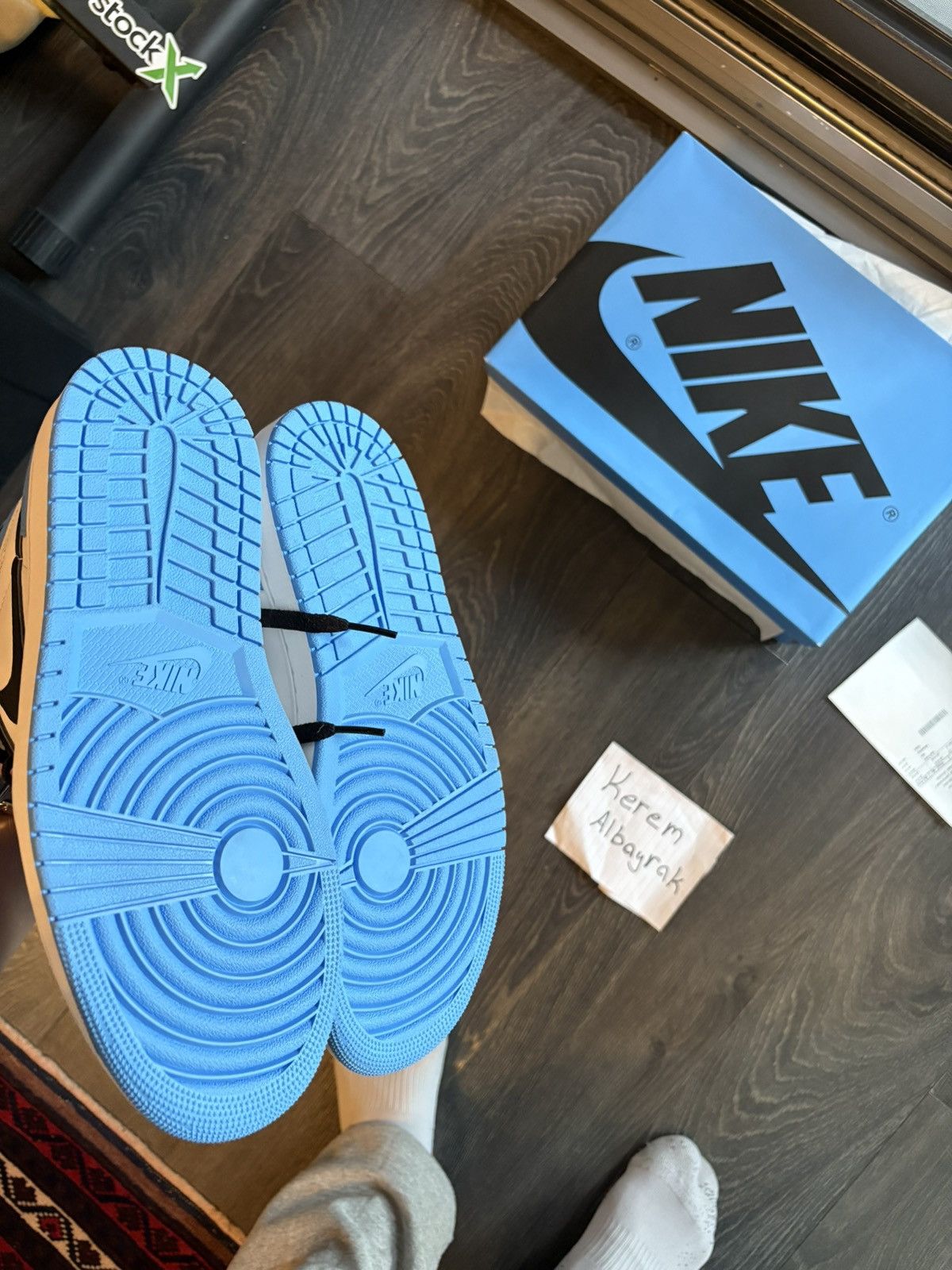 Jordan Brand × Nike Jordan 1 UNC Toe Size US 10 / EU 43 - 4 Thumbnail
