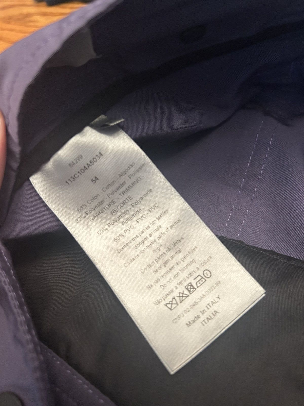 Dior Dior Tactical Cargo Pants Midnight Blue Size US 38 / EU 54 - 6 Thumbnail