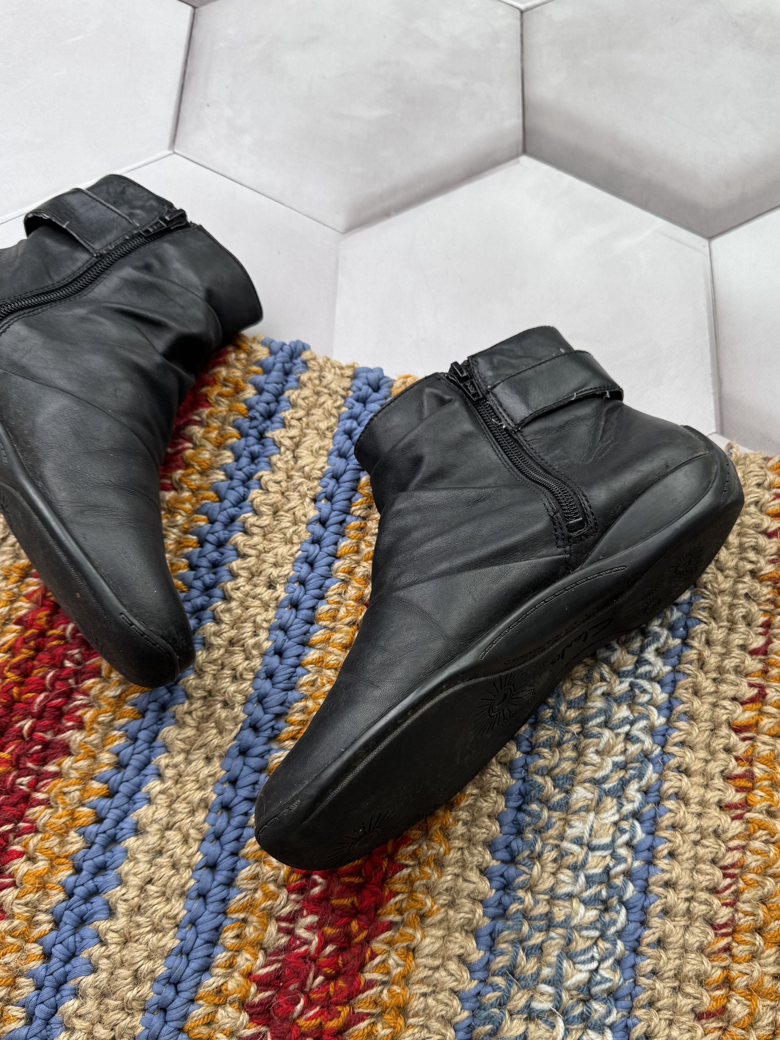 Hysteric Glamour Vintage Leather Boots With Straps Size US 7 / IT 37 - 6 Thumbnail