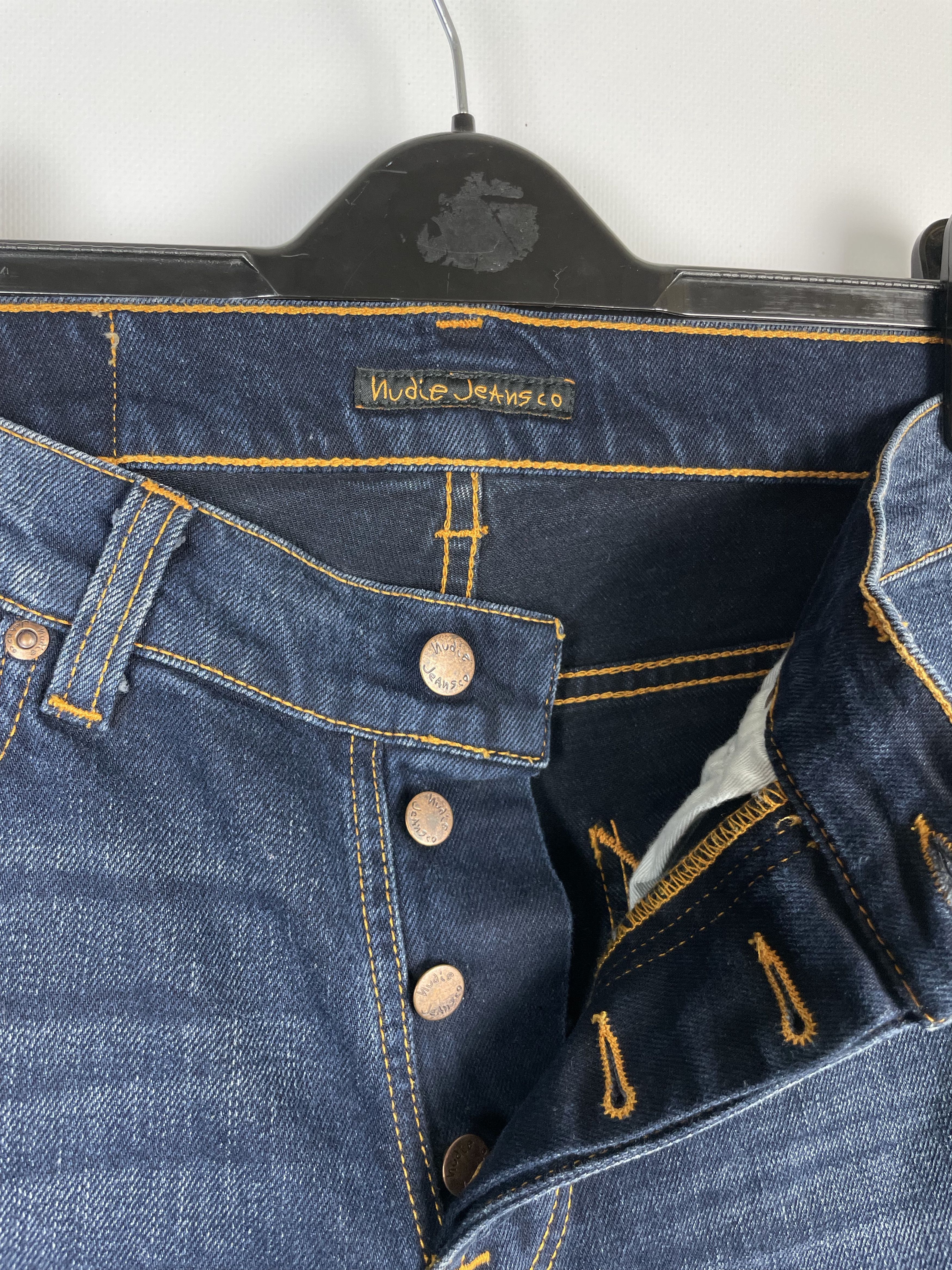 Japanese Brand Nudie Jeans Vintage Mens Denim Pants Size US 30 / EU 46 - 7 Thumbnail