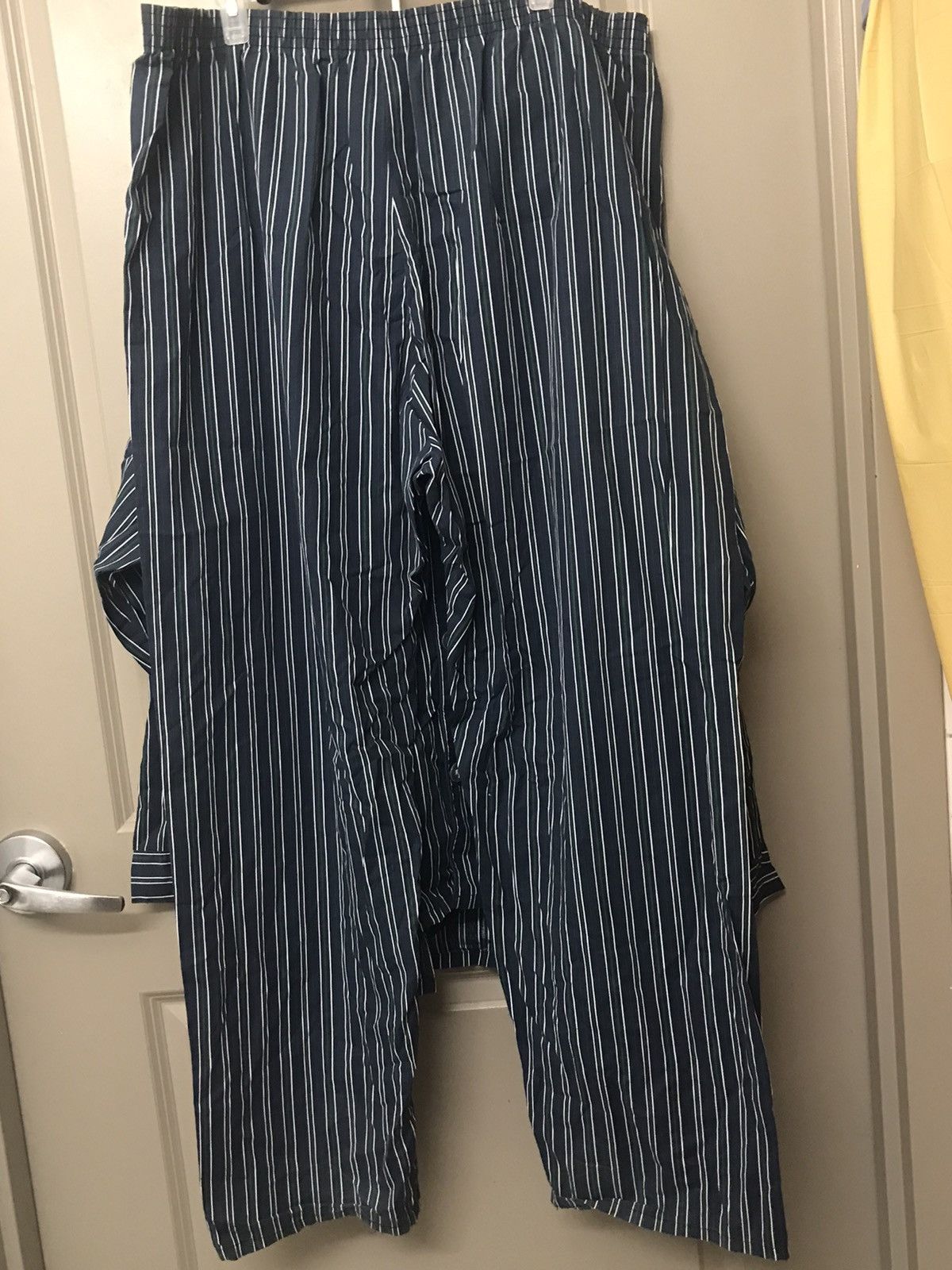 Other CROSS & WINSOR Men's 2-Piece Striped Pajamas Size 2X Size 44 - 7 Thumbnail