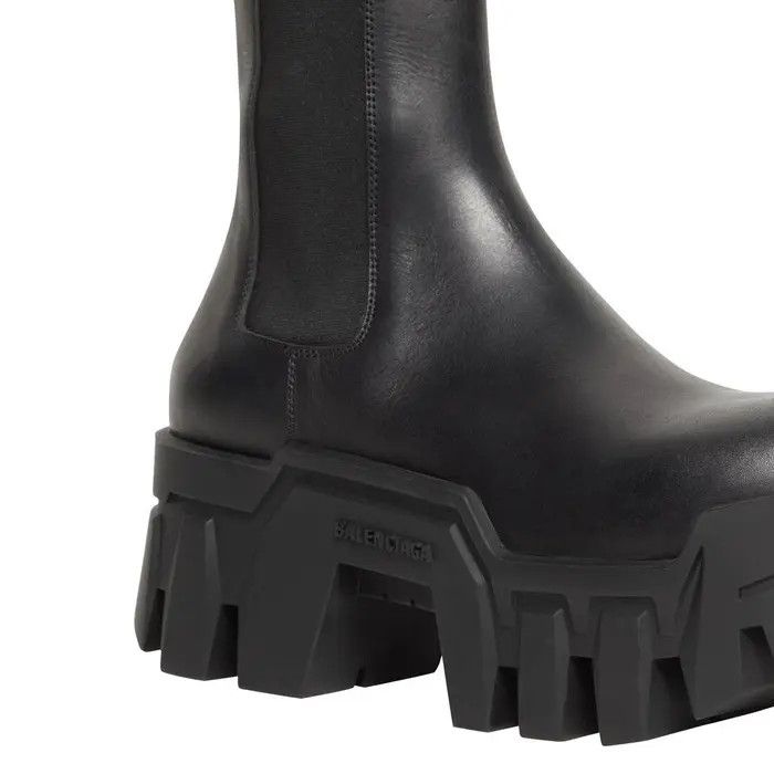 Balenciaga o1w1db11225 Bulldozer Chelsea Boots in Black Size US 9 / EU 42 - 7 Thumbnail