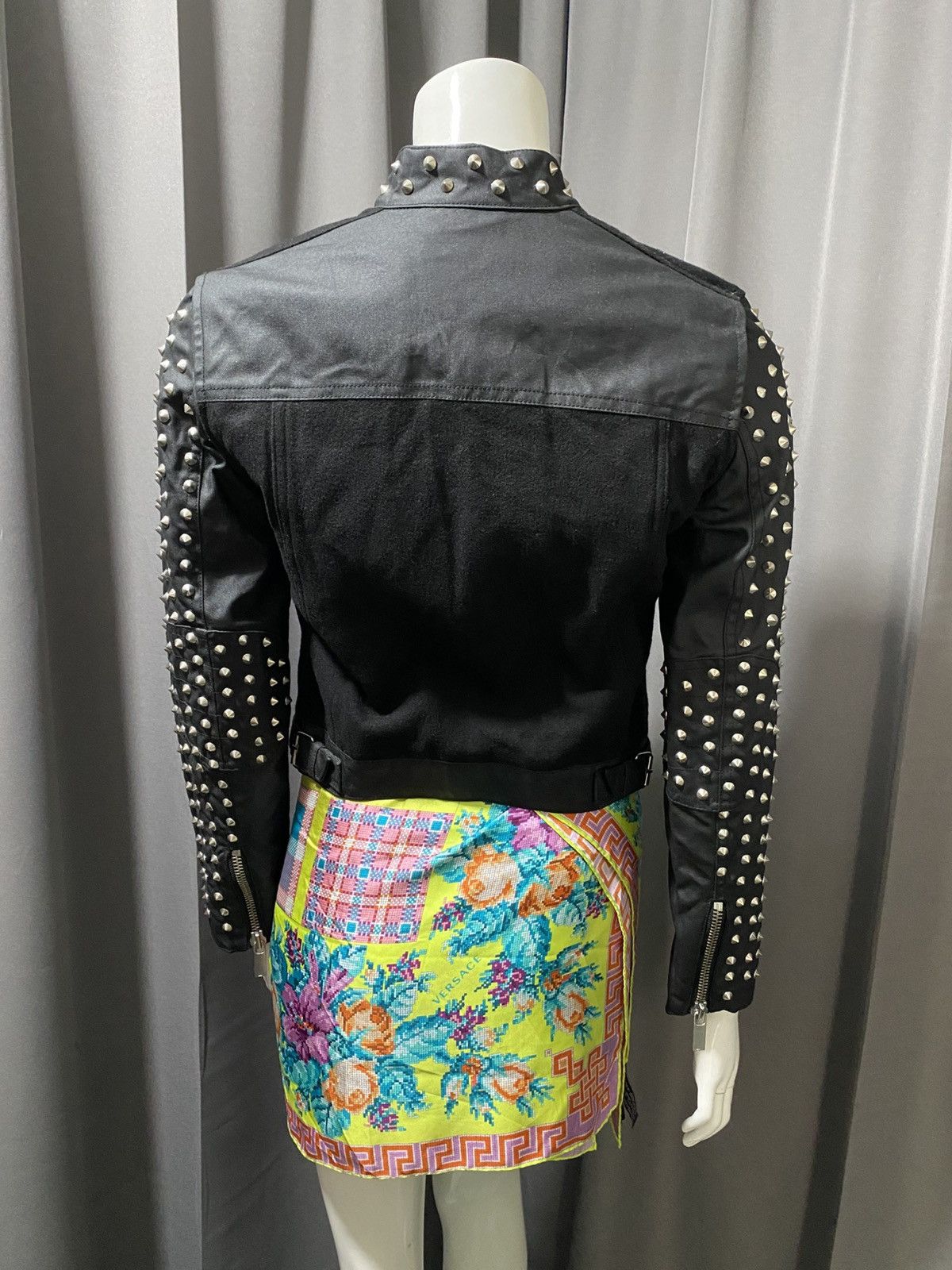 Dr. Martens Dr Martens Studded Biker Jacket Size S / US 4 / IT 40 - 18 Thumbnail