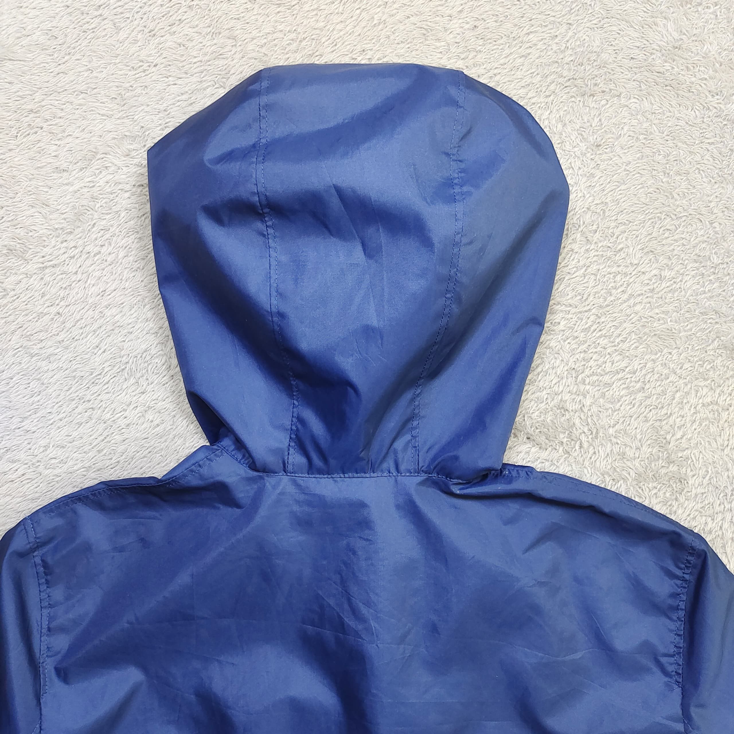 Burberry Burberrys Blue Nylon Anorak Jacket Kids Pullover Windbreaker Size US XXS / EU 40 - 6 Thumbnail