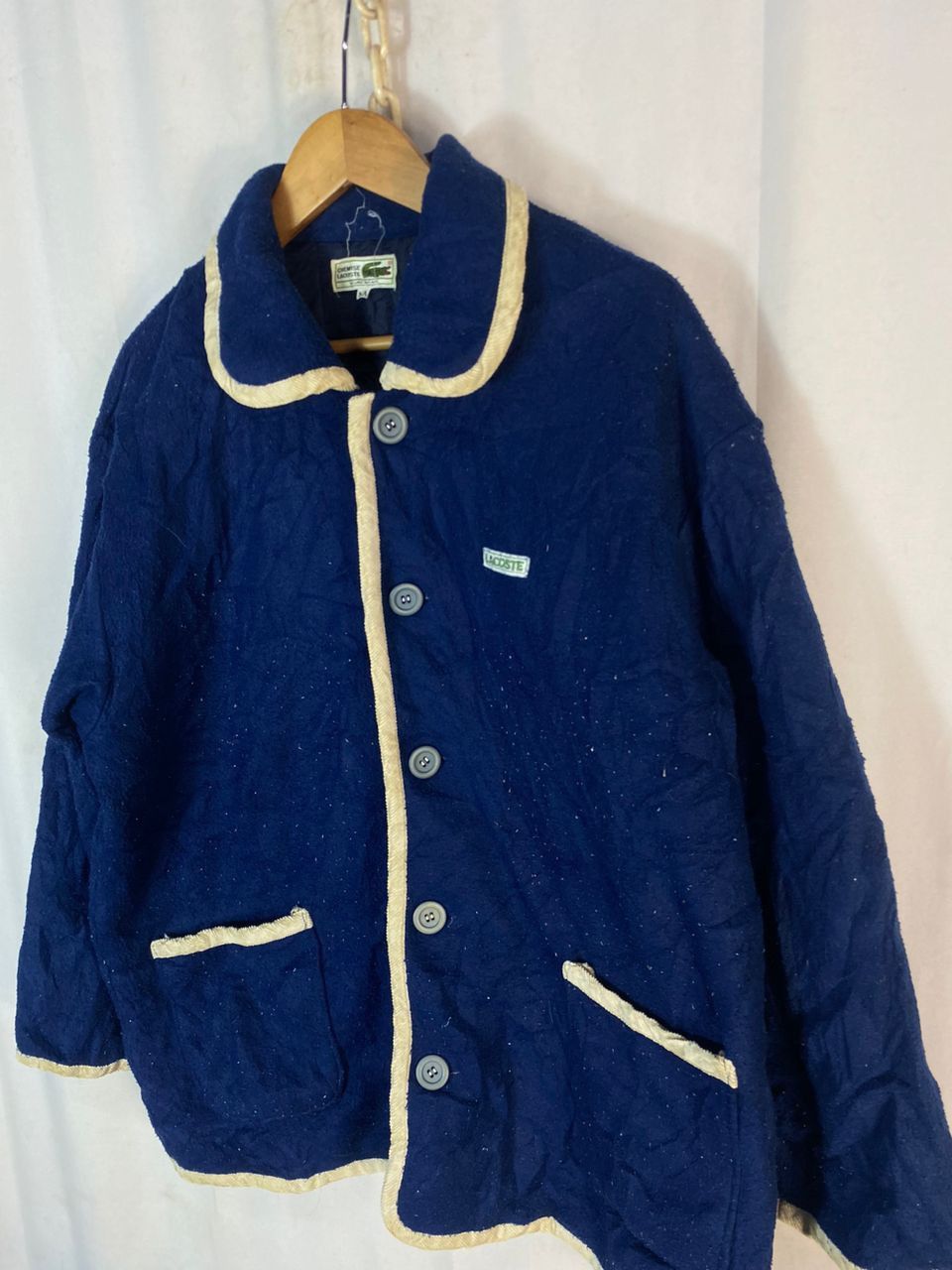 Lacoste Lacoste fleece button up jacket Size US L / EU 52-54 / 3 - 3 Thumbnail