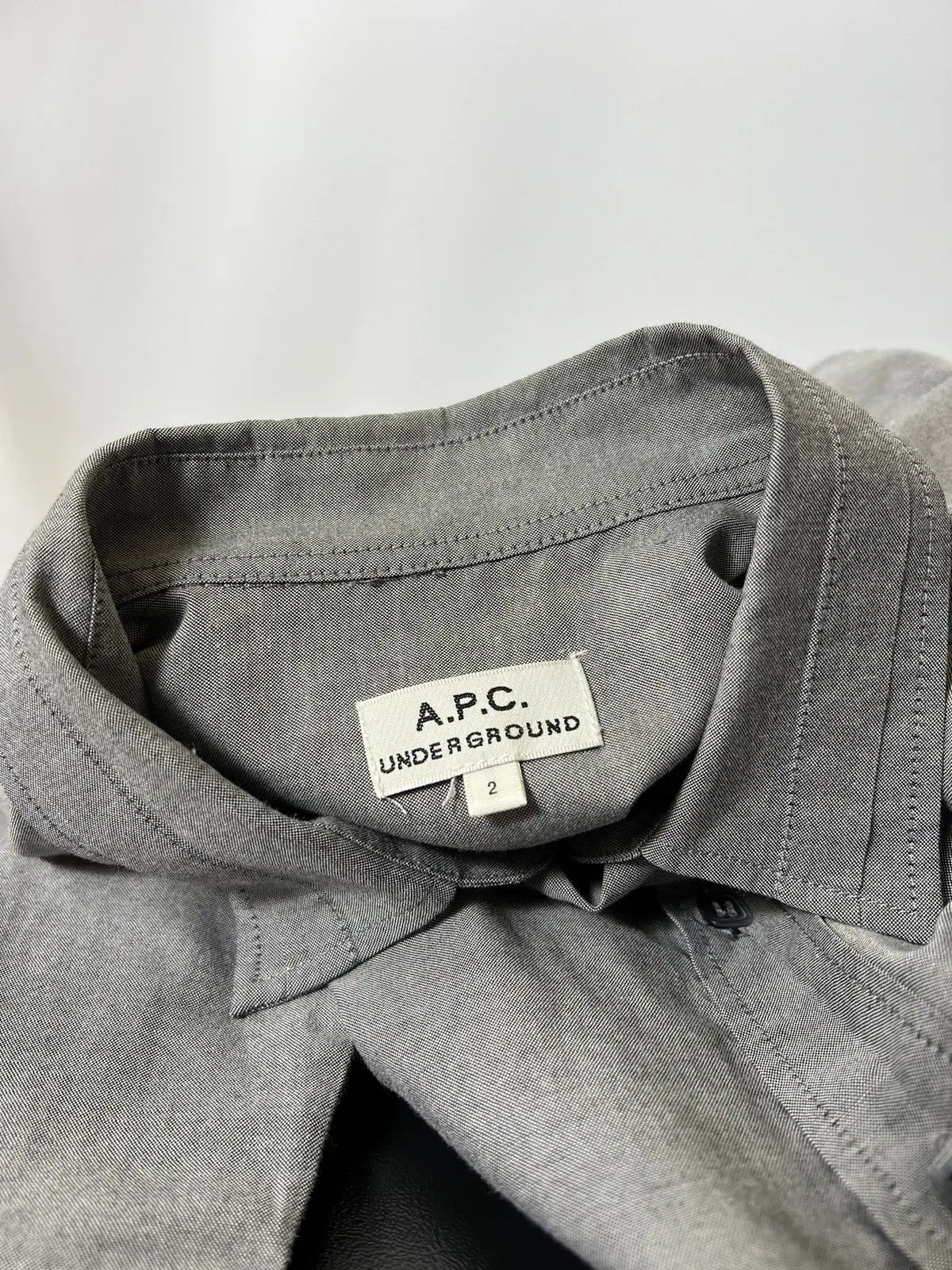 A.P.C. × Designer A.P.C. Underground long sleeve shirt Size US S / EU 44-46 / 1 - 3 Thumbnail