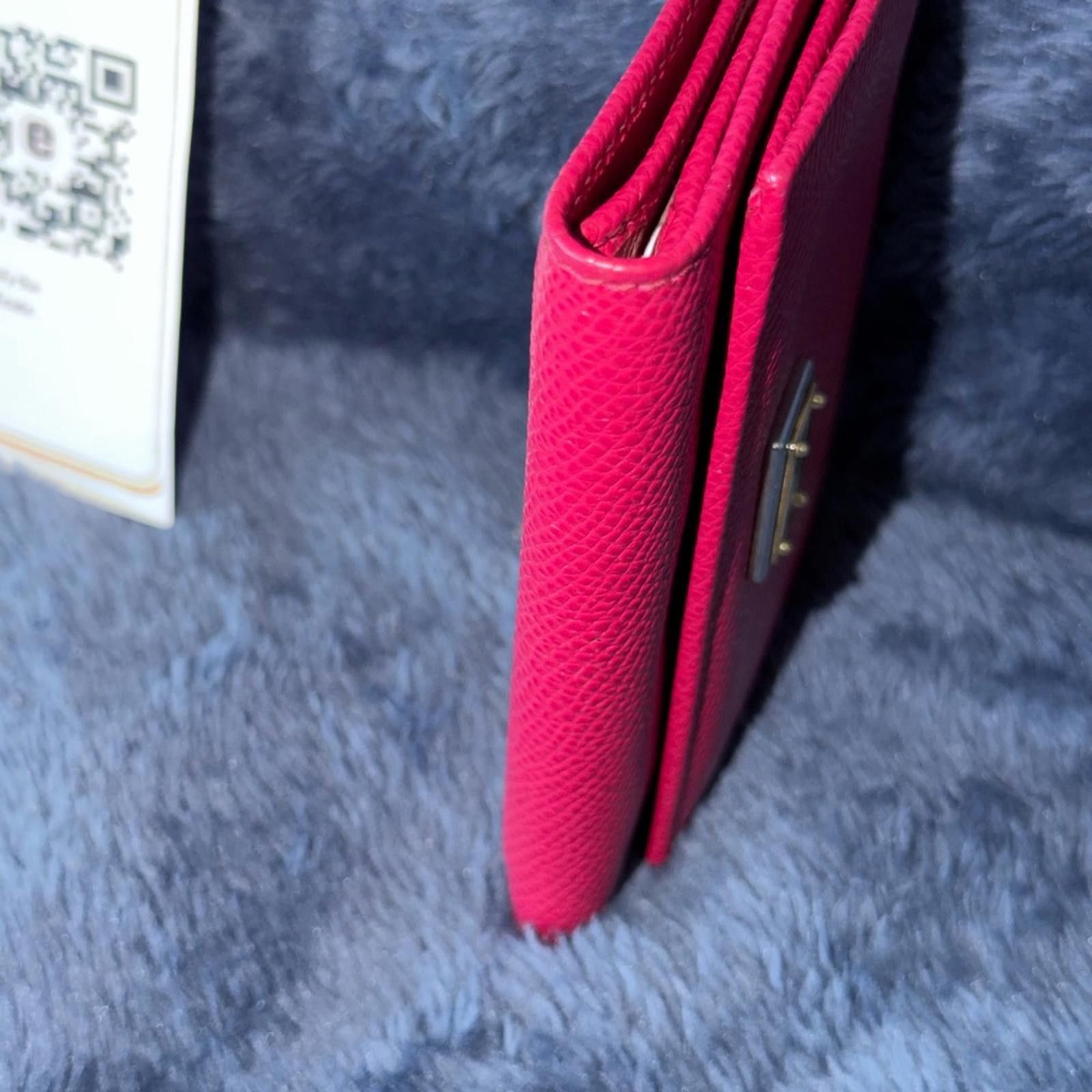 Dolce & Gabbana Dolce & Gabbana Dauphine French-flap Fuchsia Leather Wallet Size ONE SIZE - 5 Thumbnail