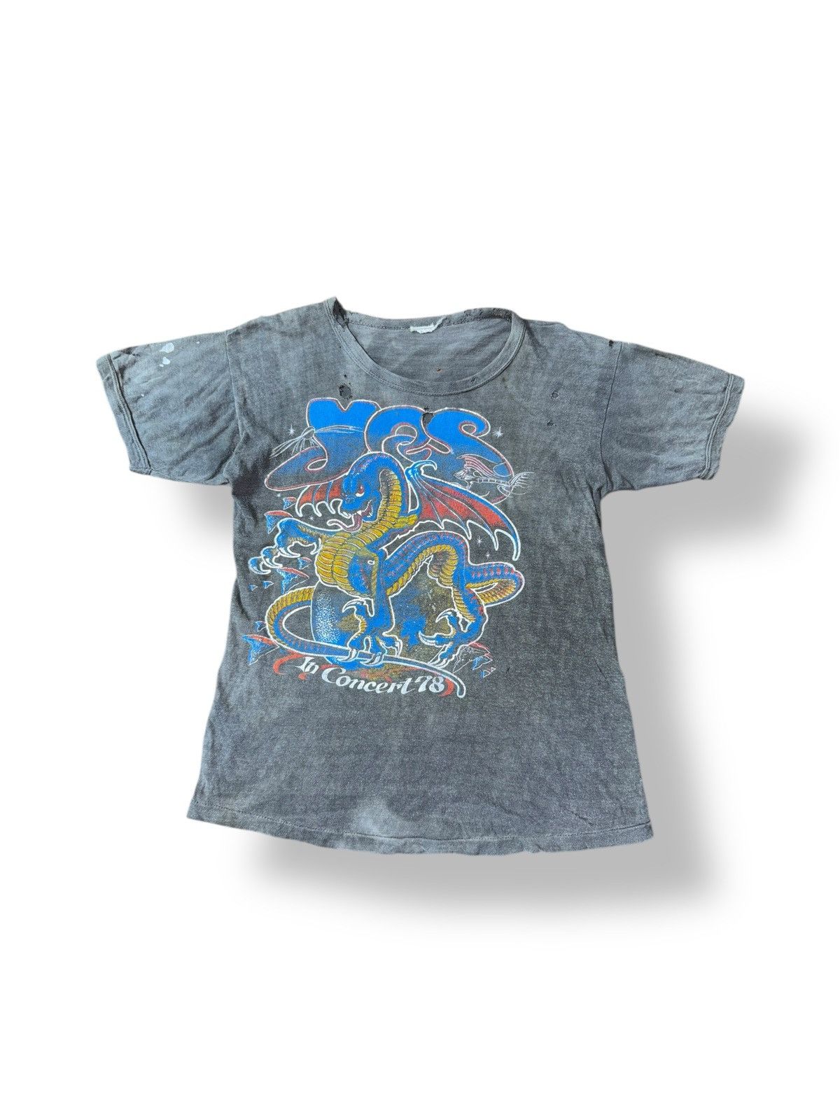 ミュージシャン 1970's [yes] promotional t shirts ミュージシャン 1970's [yes] promotional t shirts