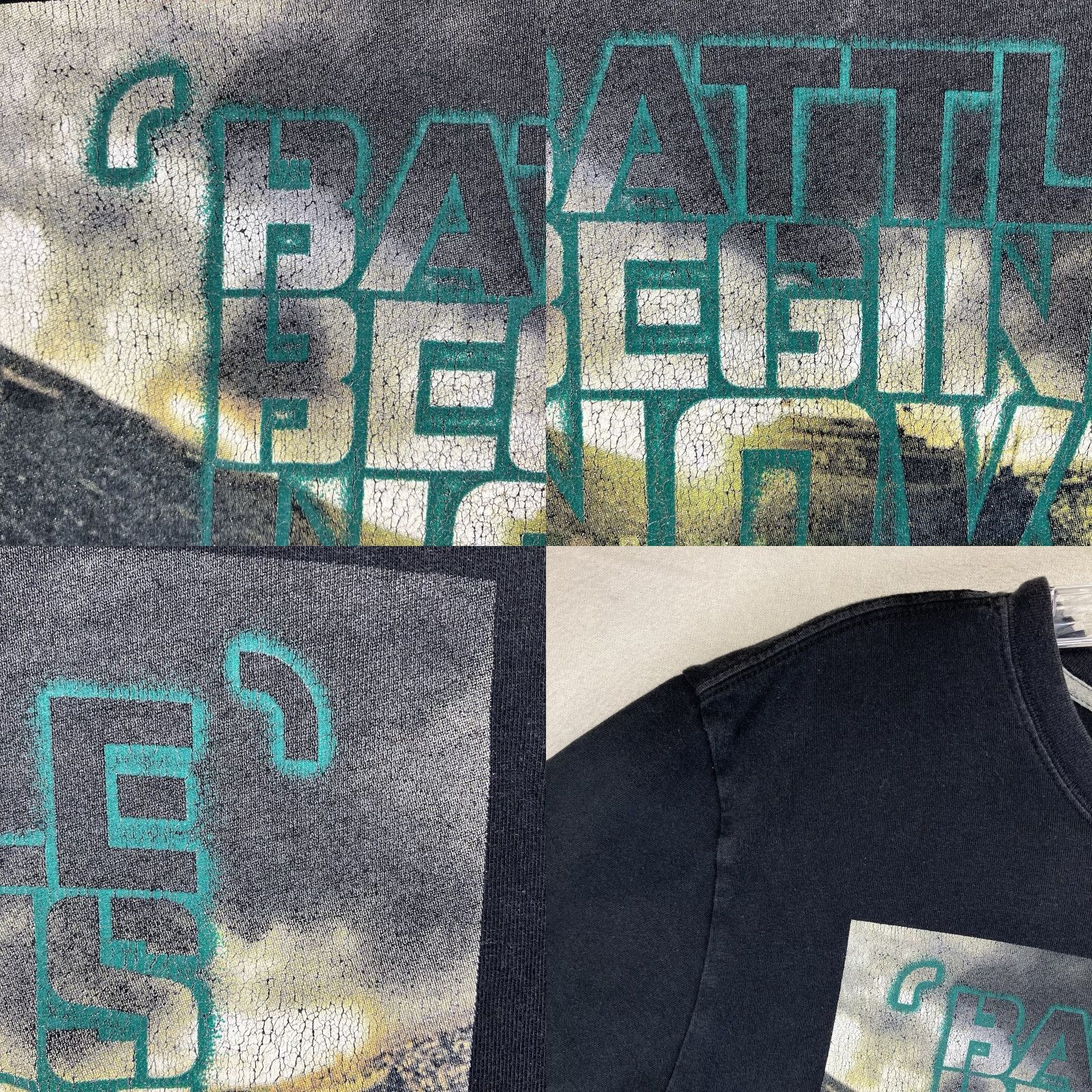 Nike Mens Nike Shirt Black Large All Cotton Field Graphic Battle Begins Now 2015 Size US L / EU 52-54 / 3 - 8 Thumbnail