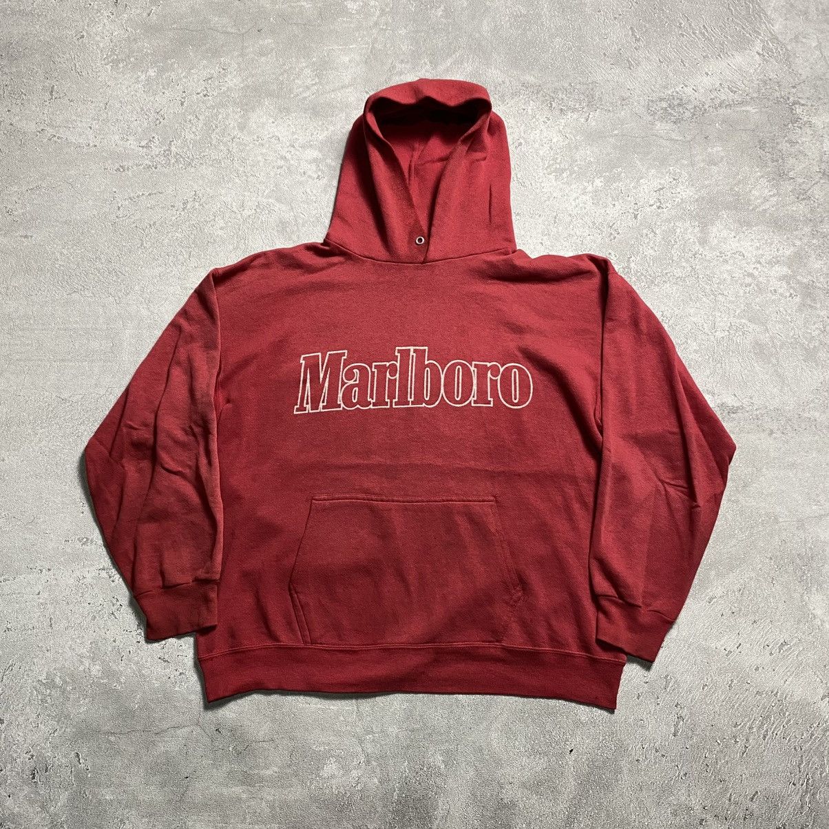 Marlboro Vintage Marlboro Hoodie Sun Faded Size L Size US L / EU 52-54 / 3 - 1 Thumbnail