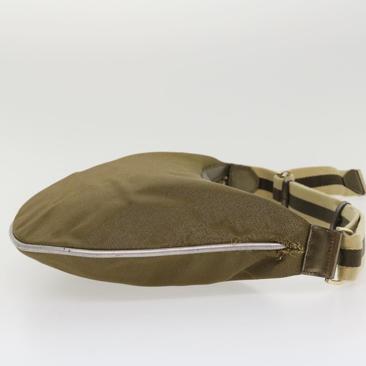 Gucci GUCCI Sherry Line Shoulder Bag Canvas Gold Size ONE SIZE - 4 Thumbnail