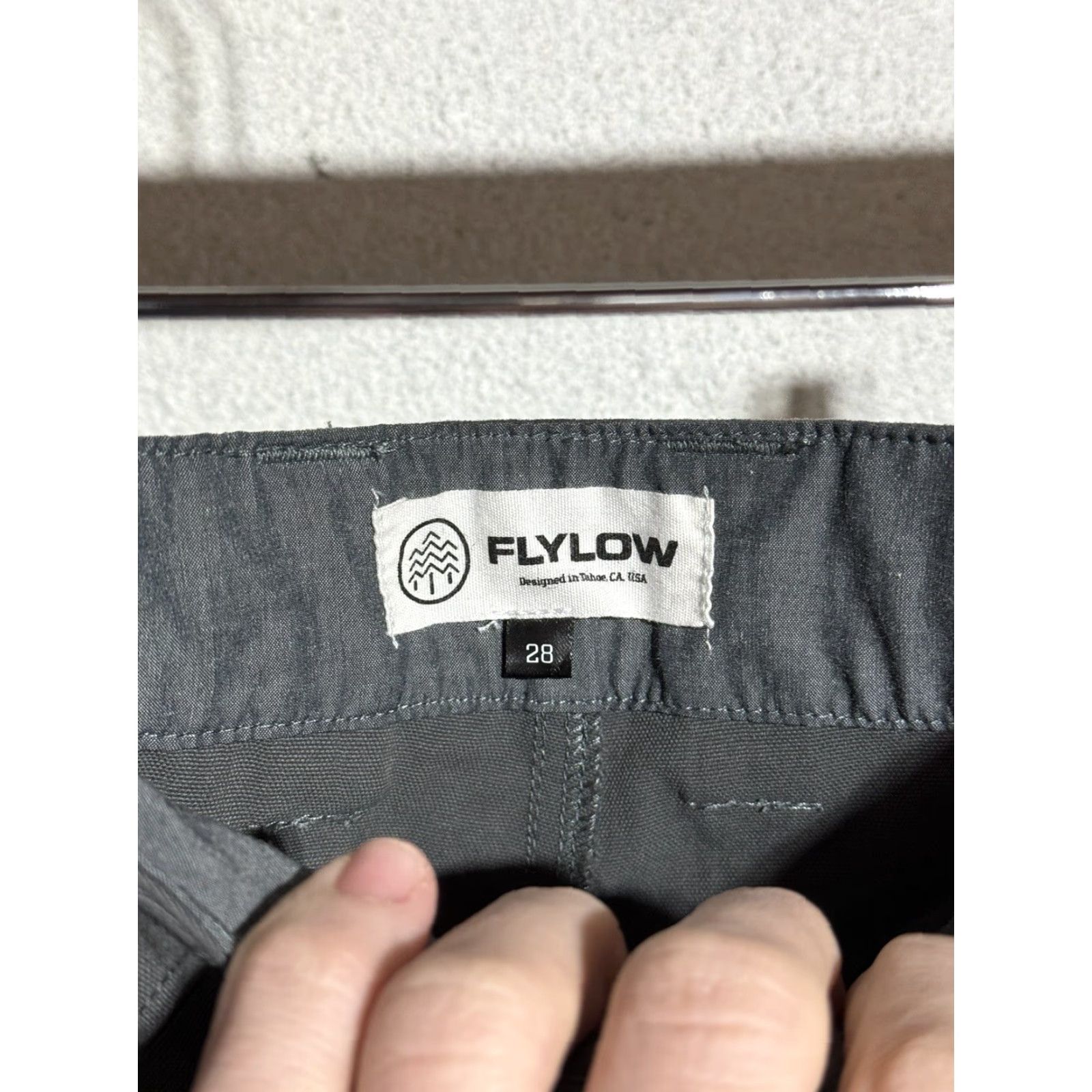 Flylow Flylow Pants 28 Regular Women Gray Nylon Ski Outdoor Inseam 29 Size 28" / US 6 / IT 42 - 6 Thumbnail