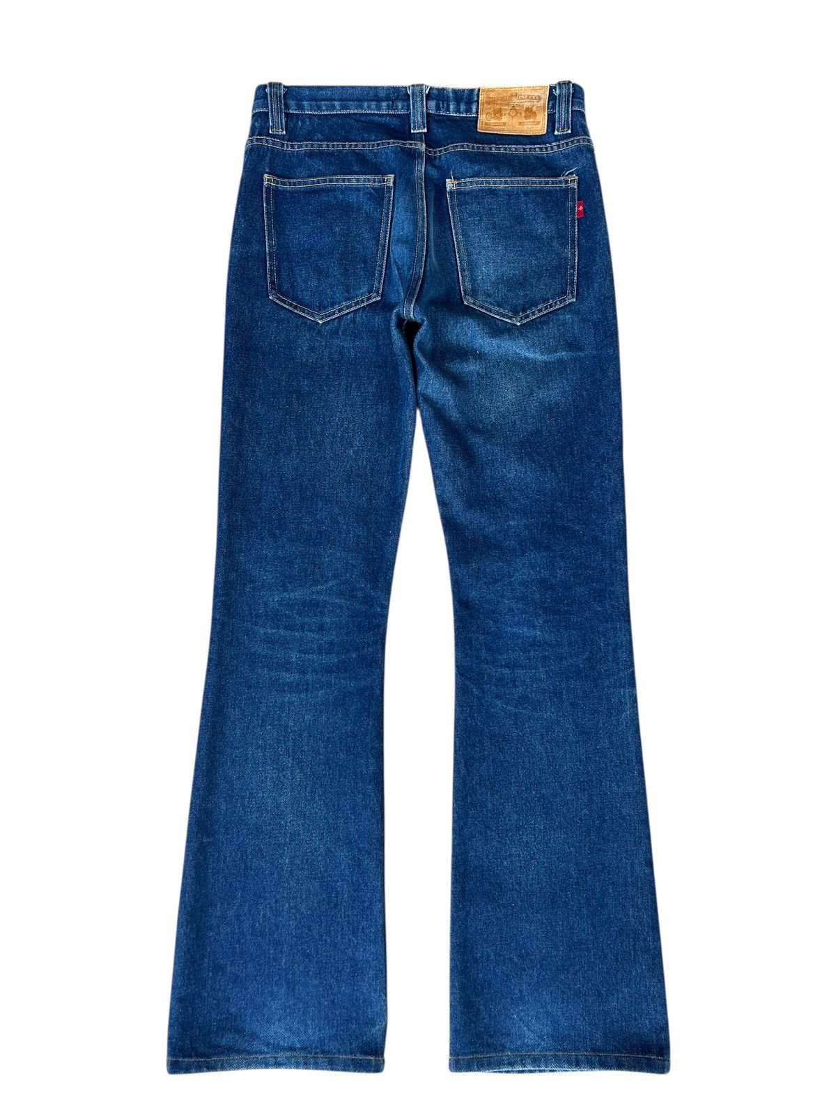 Backbone Back Bone Made in Usa Mud Denim Bootcut Jeans Size US 30 / EU 46 - 14 Thumbnail