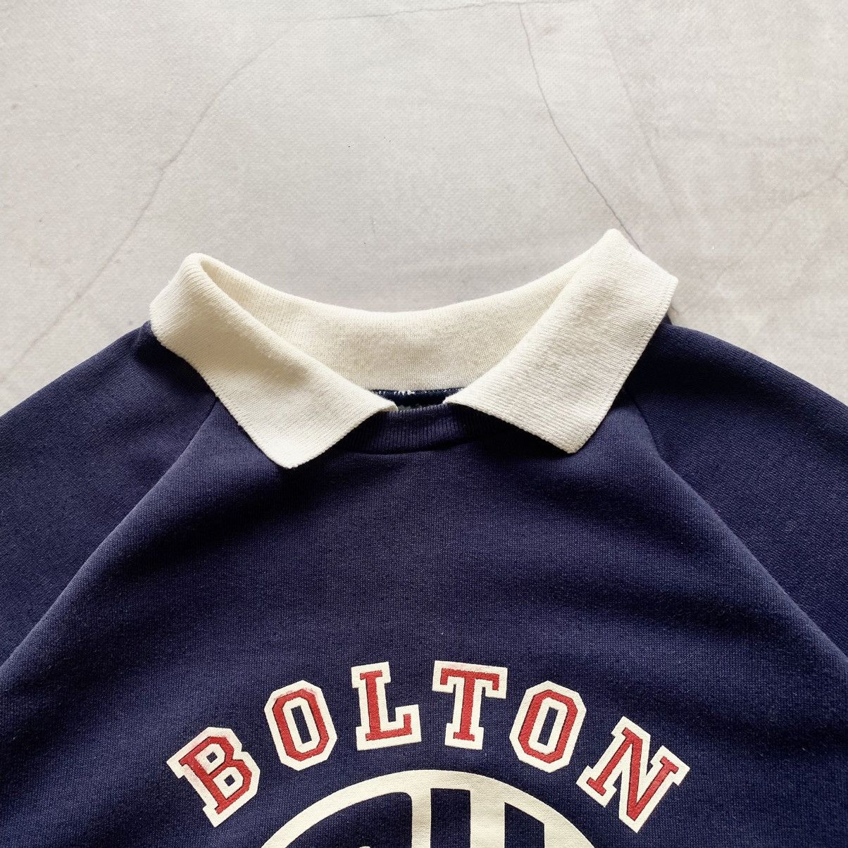 Vintage 90s Bolton Wanderers Big Logo Football Rare Sweatshirt Y2K Size US S / EU 44-46 / 1 - 5 Thumbnail