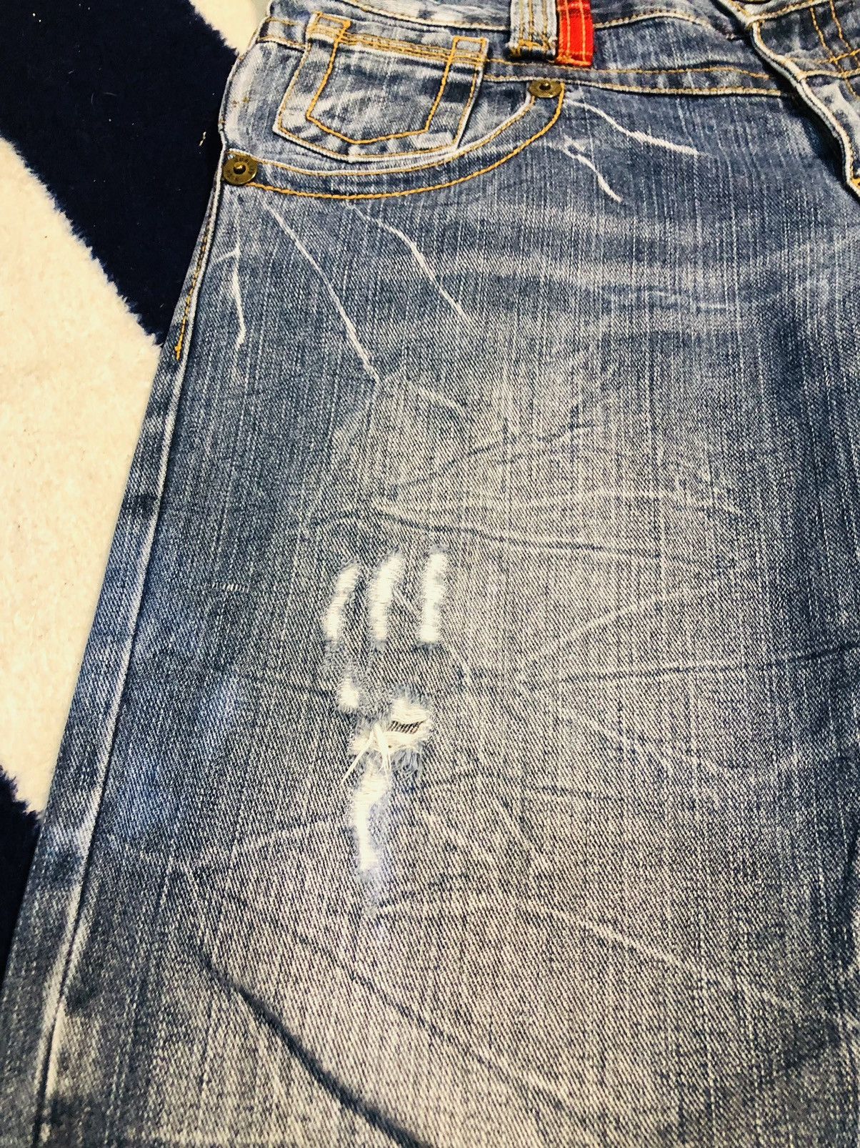 Japanese Brand × Jean Authentic Style Double Waist (1) Size US 34 / EU 50 - 7 Thumbnail