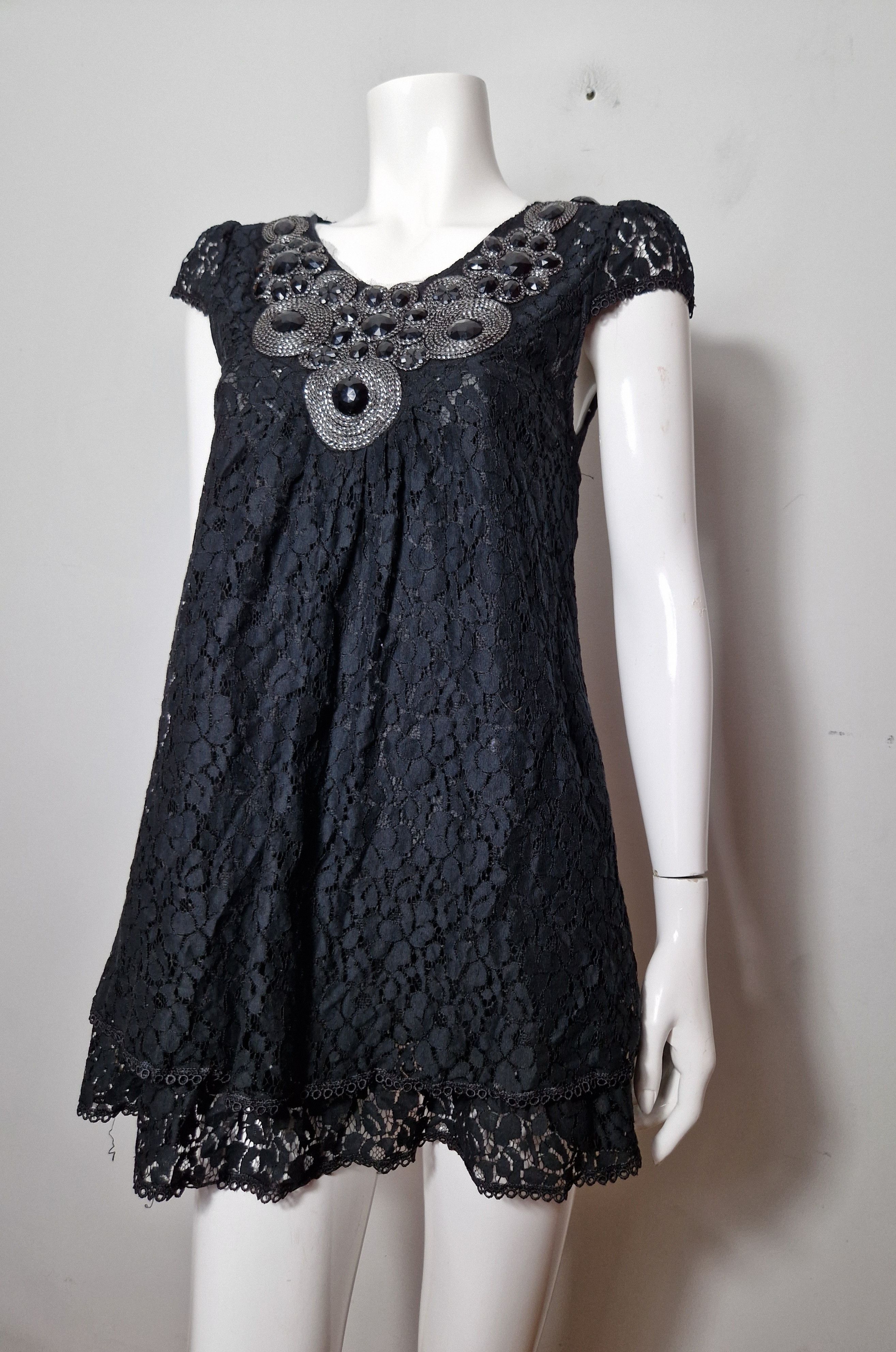 Hysteric Glamour × Vintage vintage lace goth punk blouse Size S / US 4 / IT 40 - 2 Thumbnail