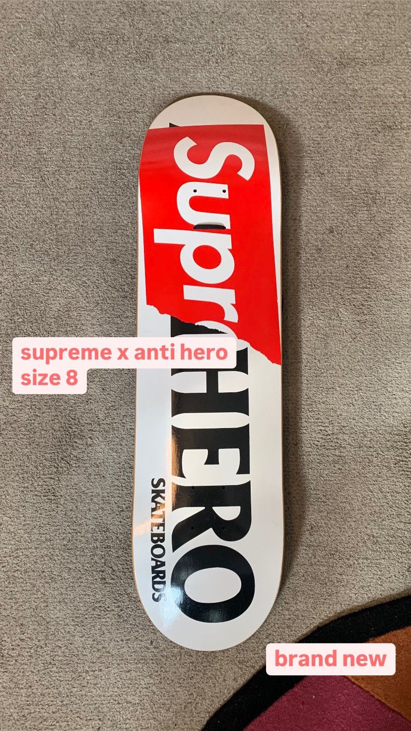 Supreme Supreme x Anti Hero Skateboard SIZE 8 Size ONE SIZE - 3 Thumbnail