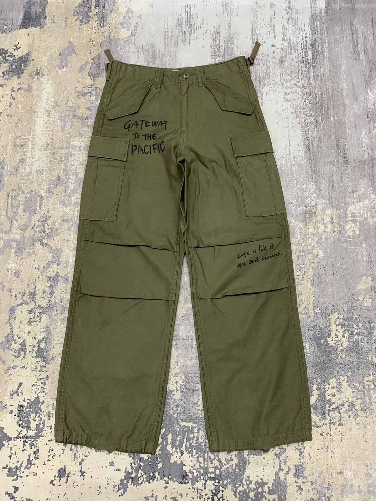 Avirex Seditionaries Anarchy Avirex Baggy Cargo Pant 30x28.5 Size US 30 / EU 46 - 2 Thumbnail