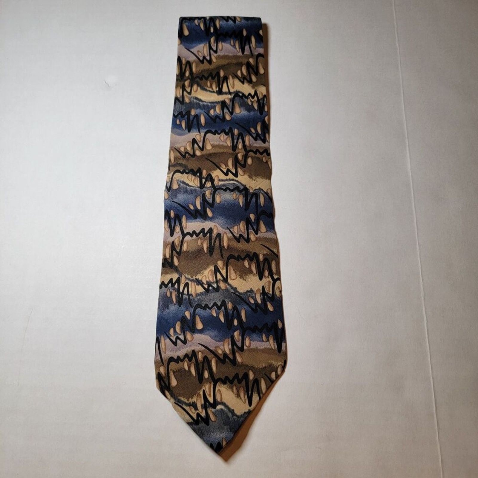 Grateful Dead Grateful Dead Tie Symesthesia Second Set -100% Imported Silk Size ONE SIZE - 2 Thumbnail