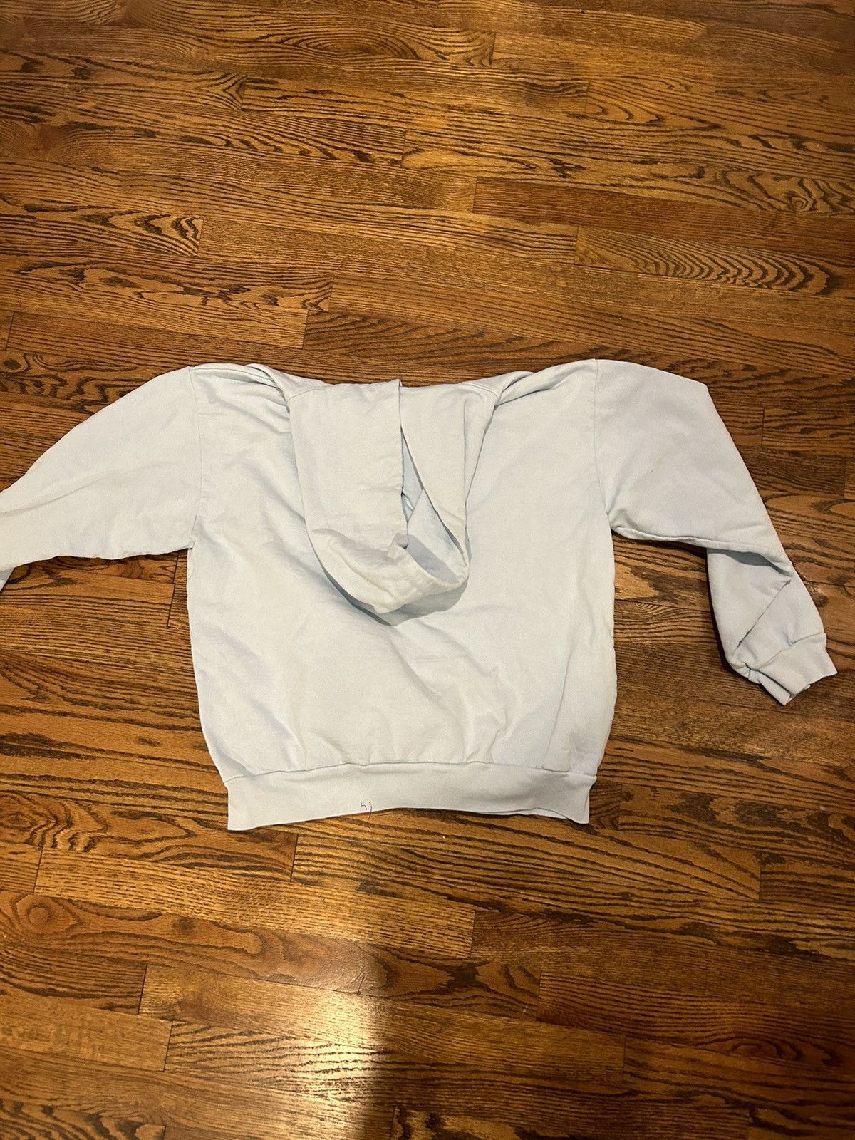 Sp5der SP5DER baby blue 8 days of sp5der hoodie Size US L / EU 52-54 / 3 - 3 Thumbnail
