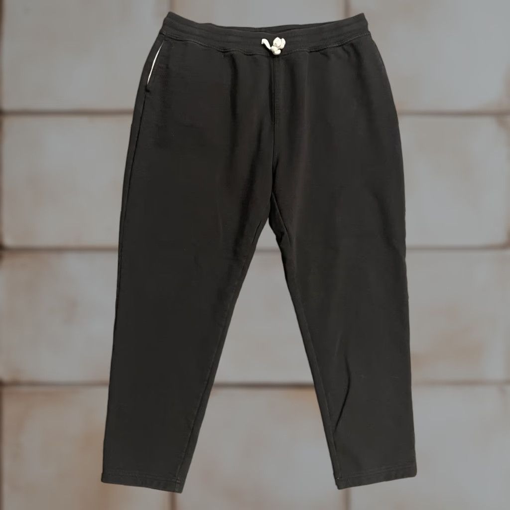 Chubbies Chubbies Mens Drawstring Sweatpants Jogger Black 2XL Elastic Waist Pockets Tapered Lounge Pants Vintage No Size US 39 - 1 Thumbnail