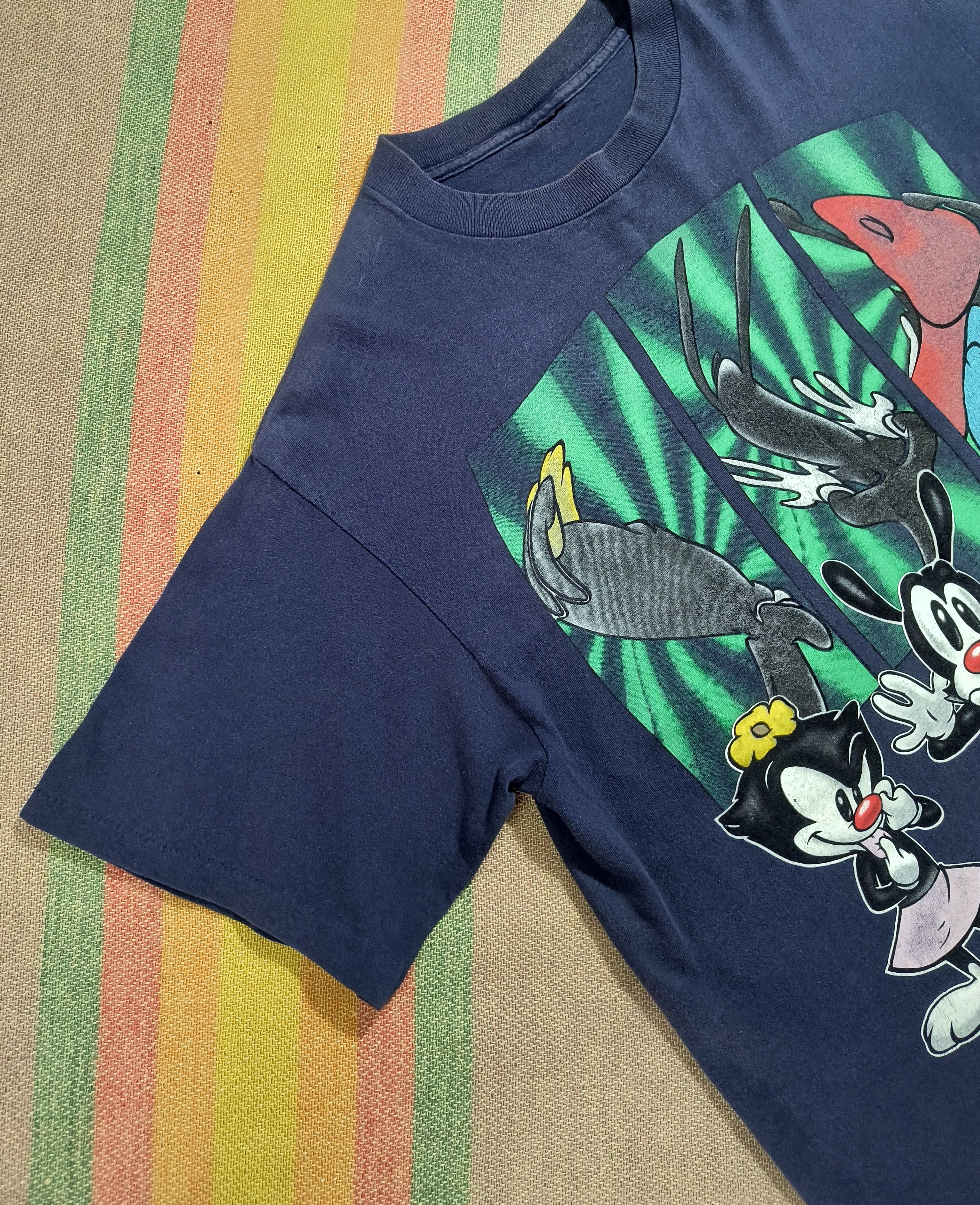 Warner Bros Vintage Animaniacs 1995 tee Size US XL / EU 56 / 4 - 4 Thumbnail