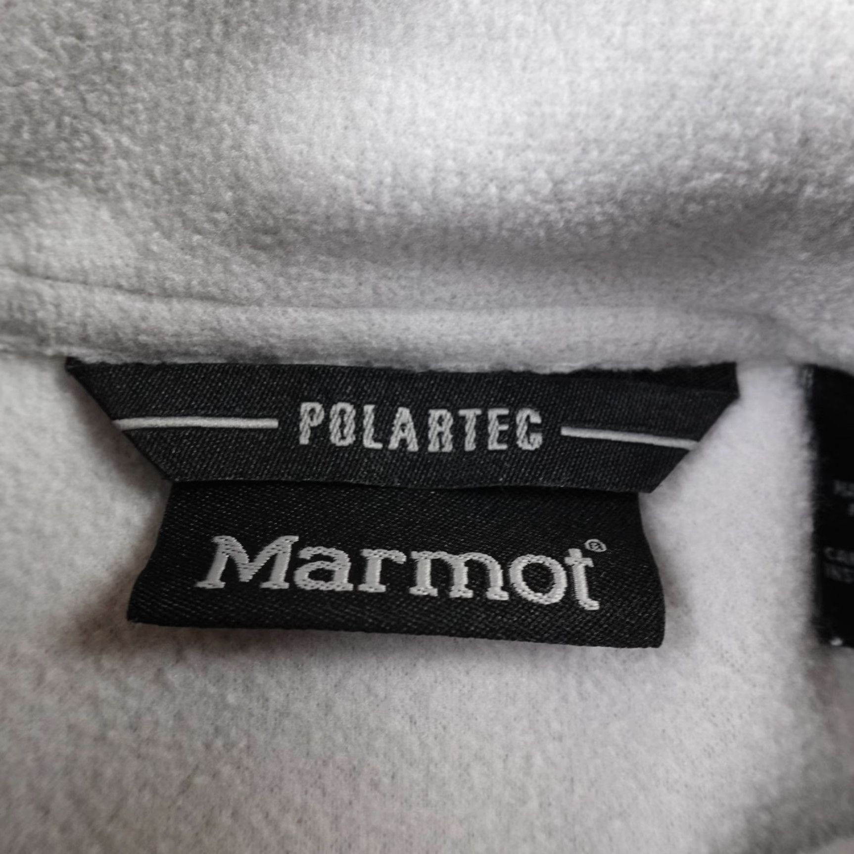 Marmot Marmot Jacket Womens M White Flashpoint Fleece Zip Sweater Hiking Size M / US 6-8 / IT 42-44 - 6 Thumbnail