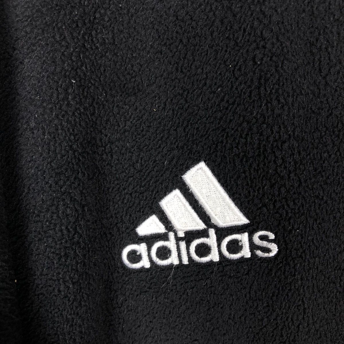 Adidas 🔥90’s Vintage Sweatshirt Long Sleeve Adidas All Black Rugby Size US L / EU 52-54 / 3 - 10 Thumbnail