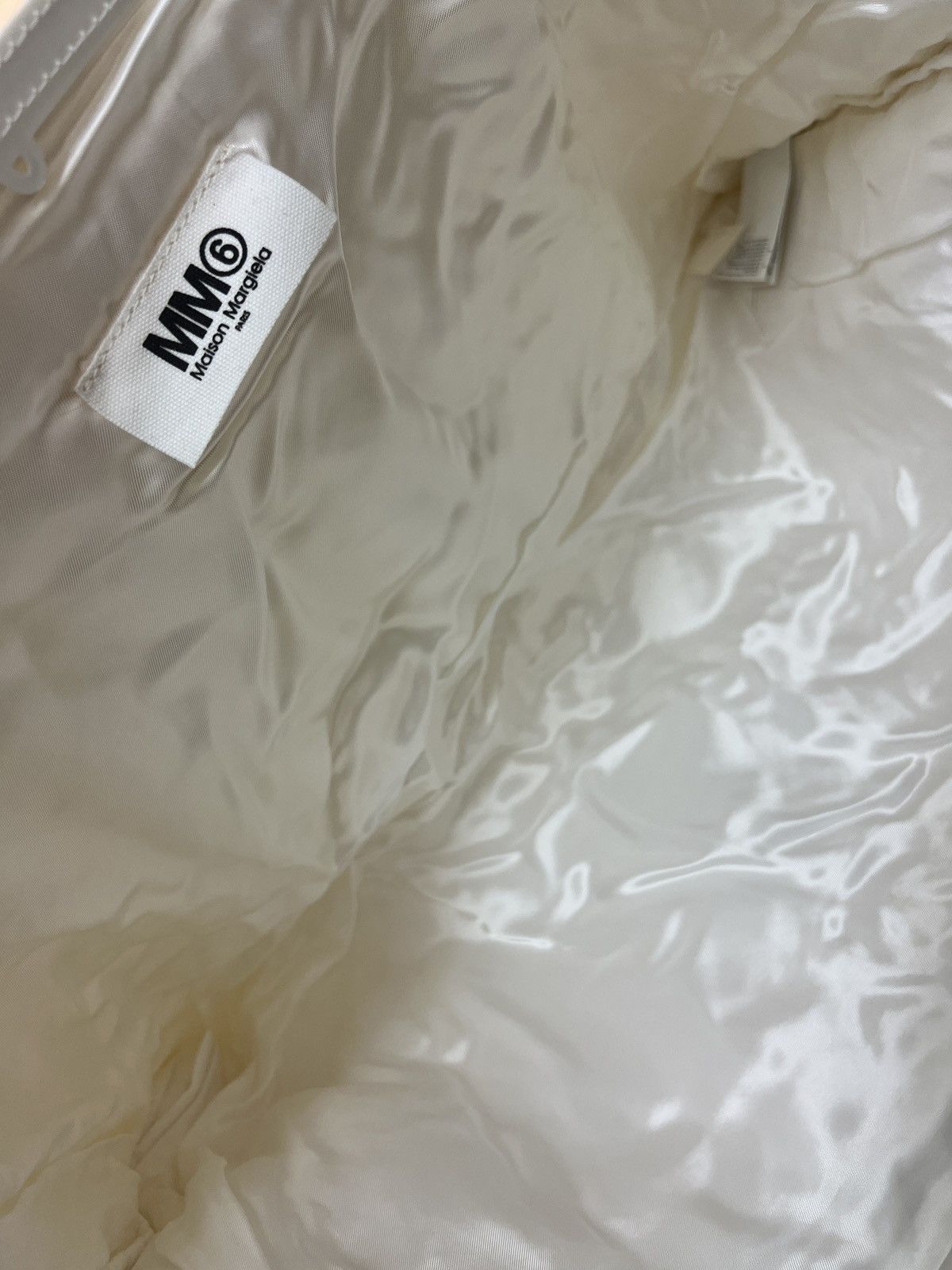 Maison Margiela 🔥 Rare! MM6 White Pillow Shopping tote bag handbag Size ONE SIZE - 13 Thumbnail