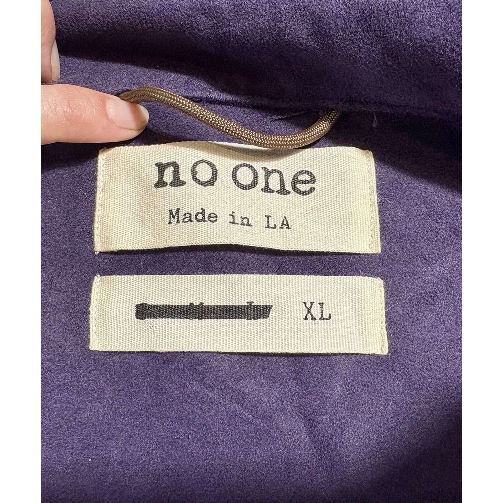 Other No One LA Purple “Respite” Floral Shirt Jacket Men’s XL RARE Size US XL / EU 56 / 4 - 3 Thumbnail