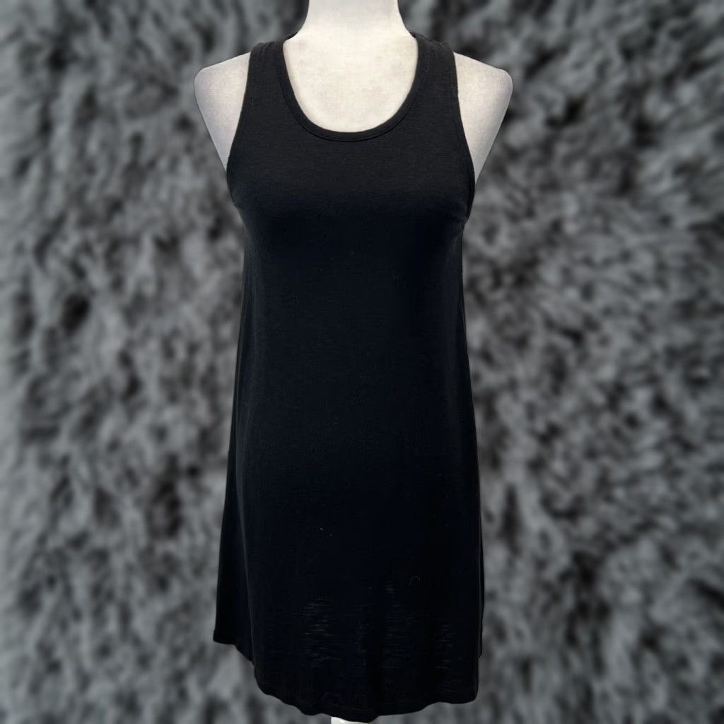 Madewell Madewell Women's Black Short Tank Dress, Small, Casual Sleeveless Size S / US 4 / IT 40 - 1 Thumbnail