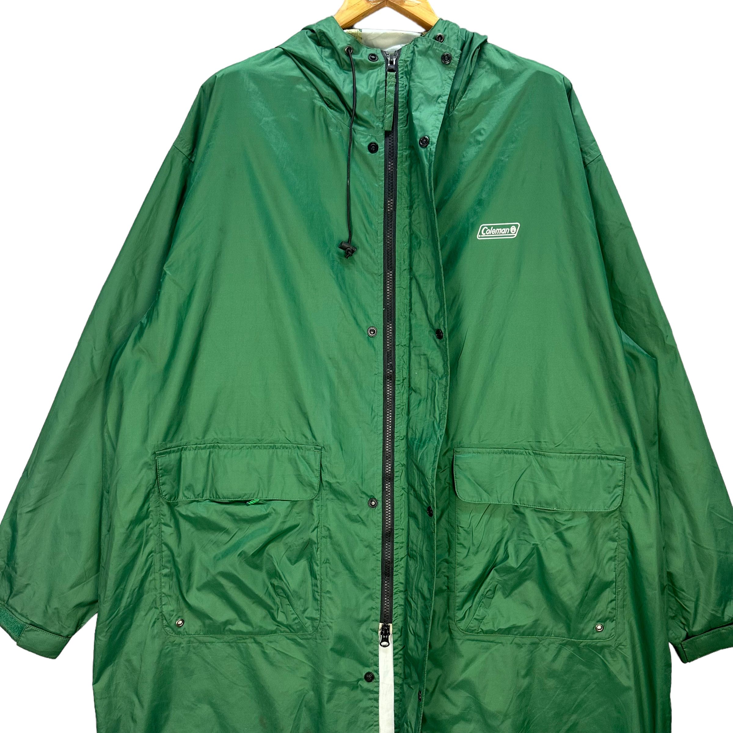 Coleman COLEMAN BIG LOGO GREEN RAIN JACKET #7469-148 Size US XL / EU 56 / 4 - 11 Thumbnail