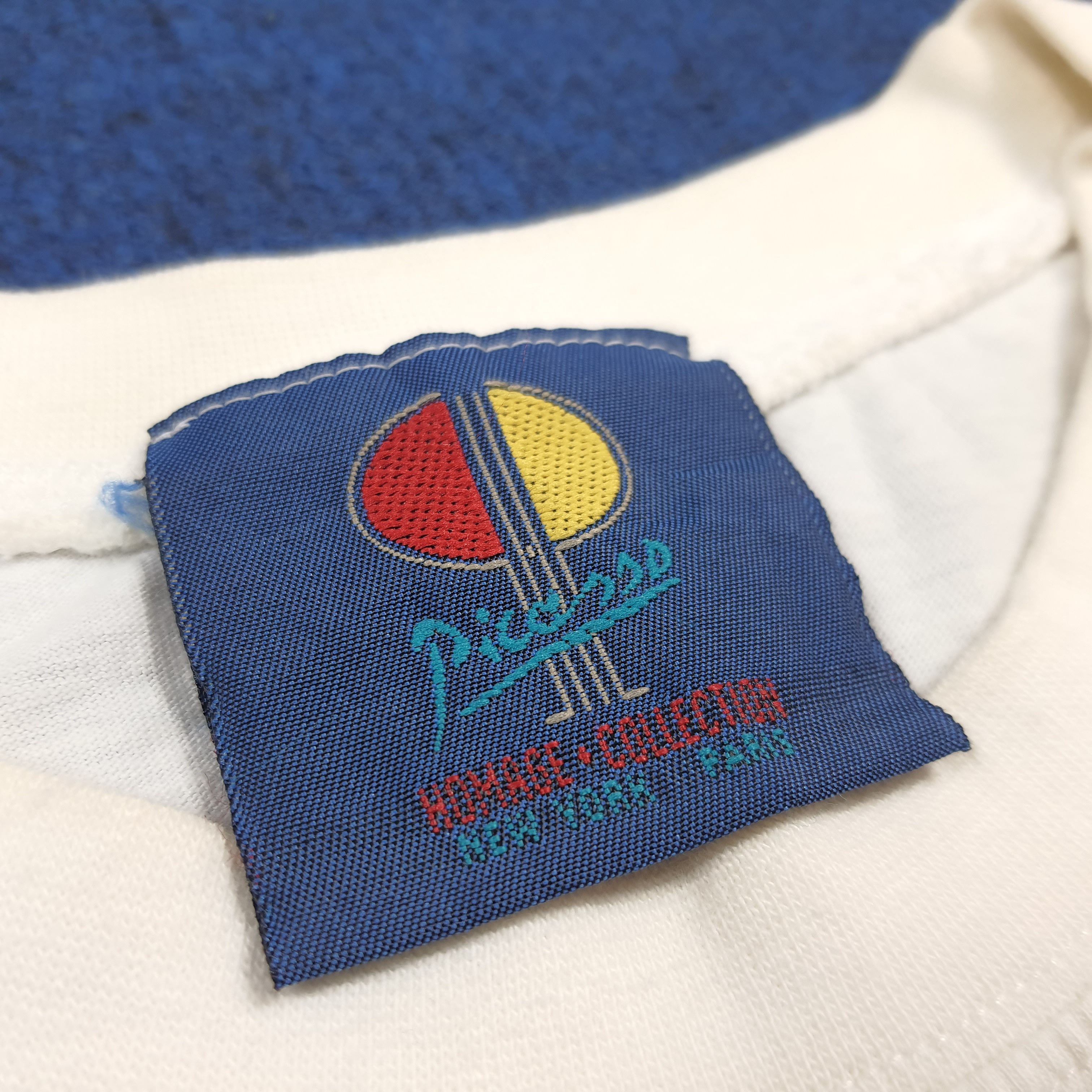 Paloma Picasso Vintage 90s Pablo Picasso Club Art Graphic T-Shirt C294N79 Size US M / EU 48-50 / 2 - 6 Thumbnail