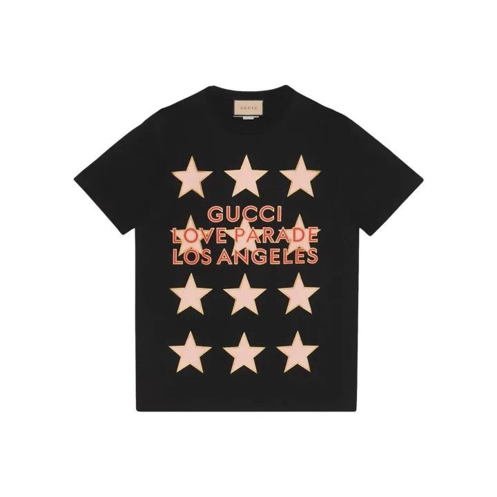 Gucci Gucci Love Parade Graphic Tee for Women Size S / US 4 / IT 40 - 1 Thumbnail