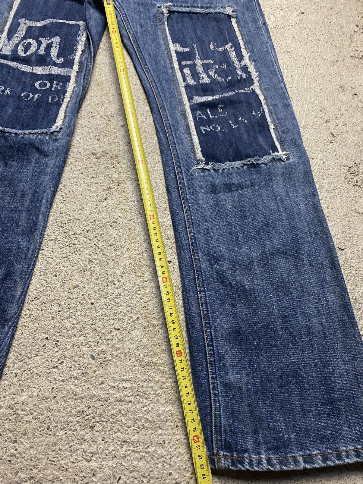 Von Dutch Von dutch vintage denim patchwork y2k jeans japanese 90s Size US 38 / EU 54 - 18 Thumbnail